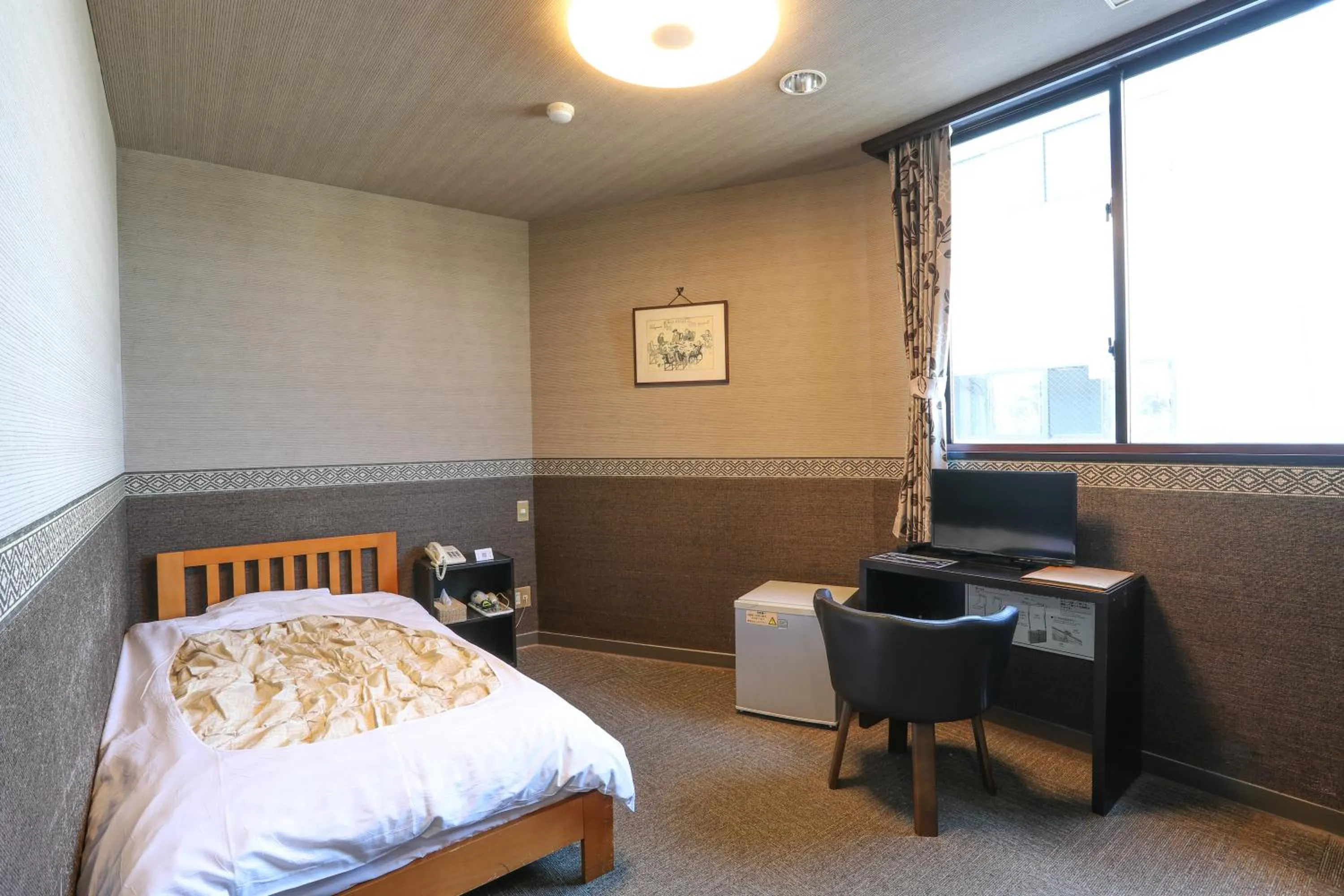 Bed in Hotel Nagasaki