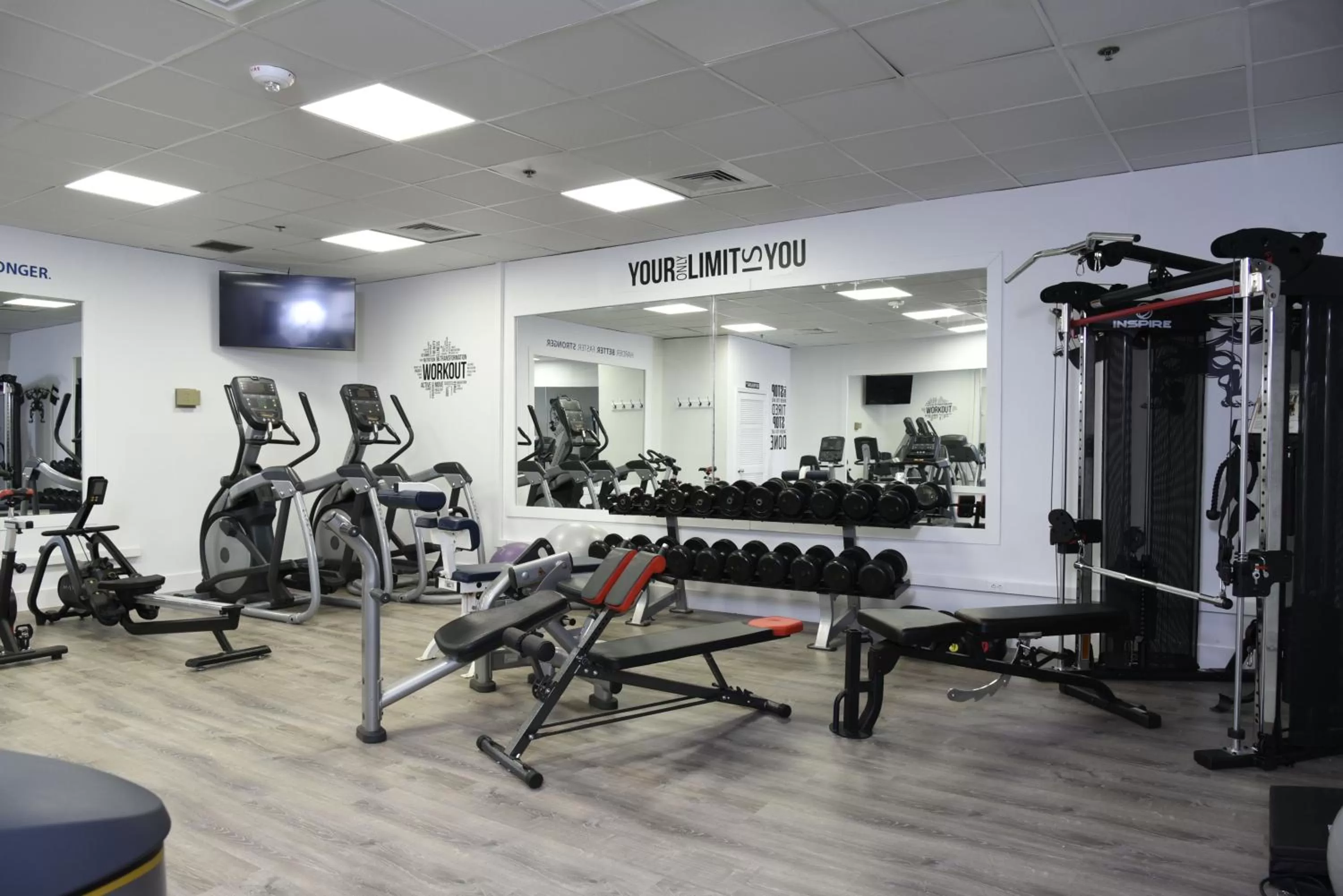 Fitness centre/facilities in Carousel Resort Hotel and Condominiums