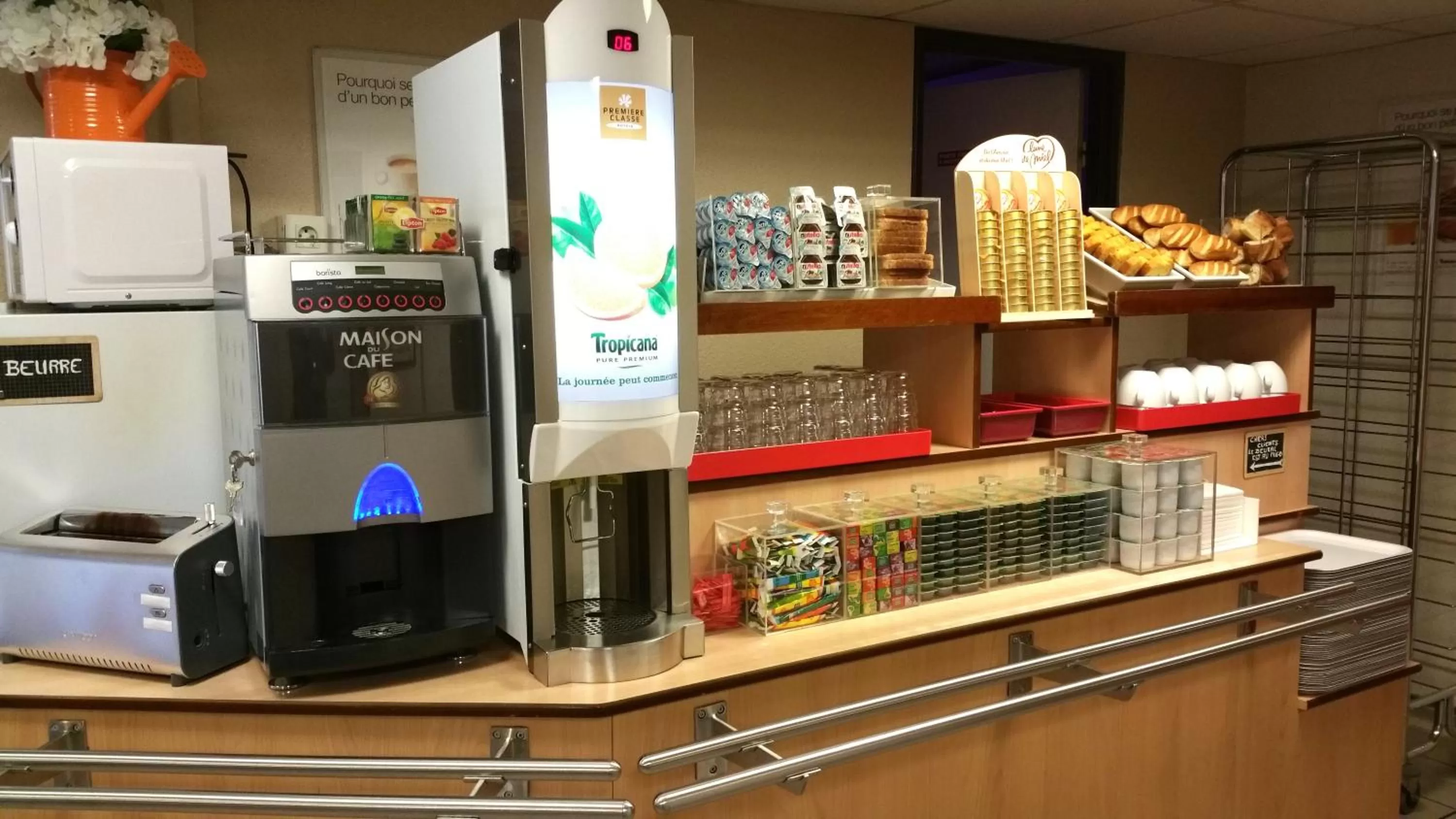 Buffet breakfast in Premiere Classe Belfort