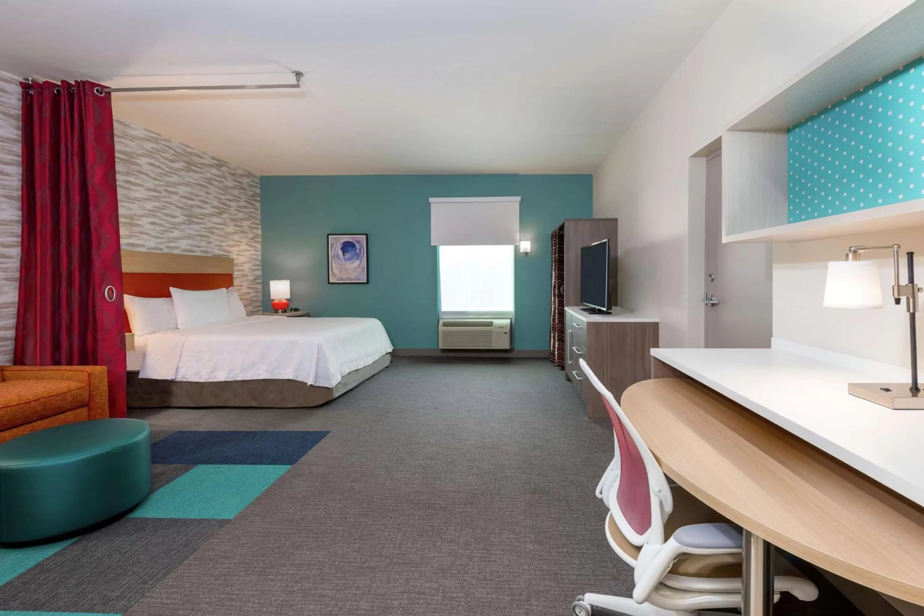 Bedroom, Bed in Home2 Suites By Hilton Orlando Near UCF