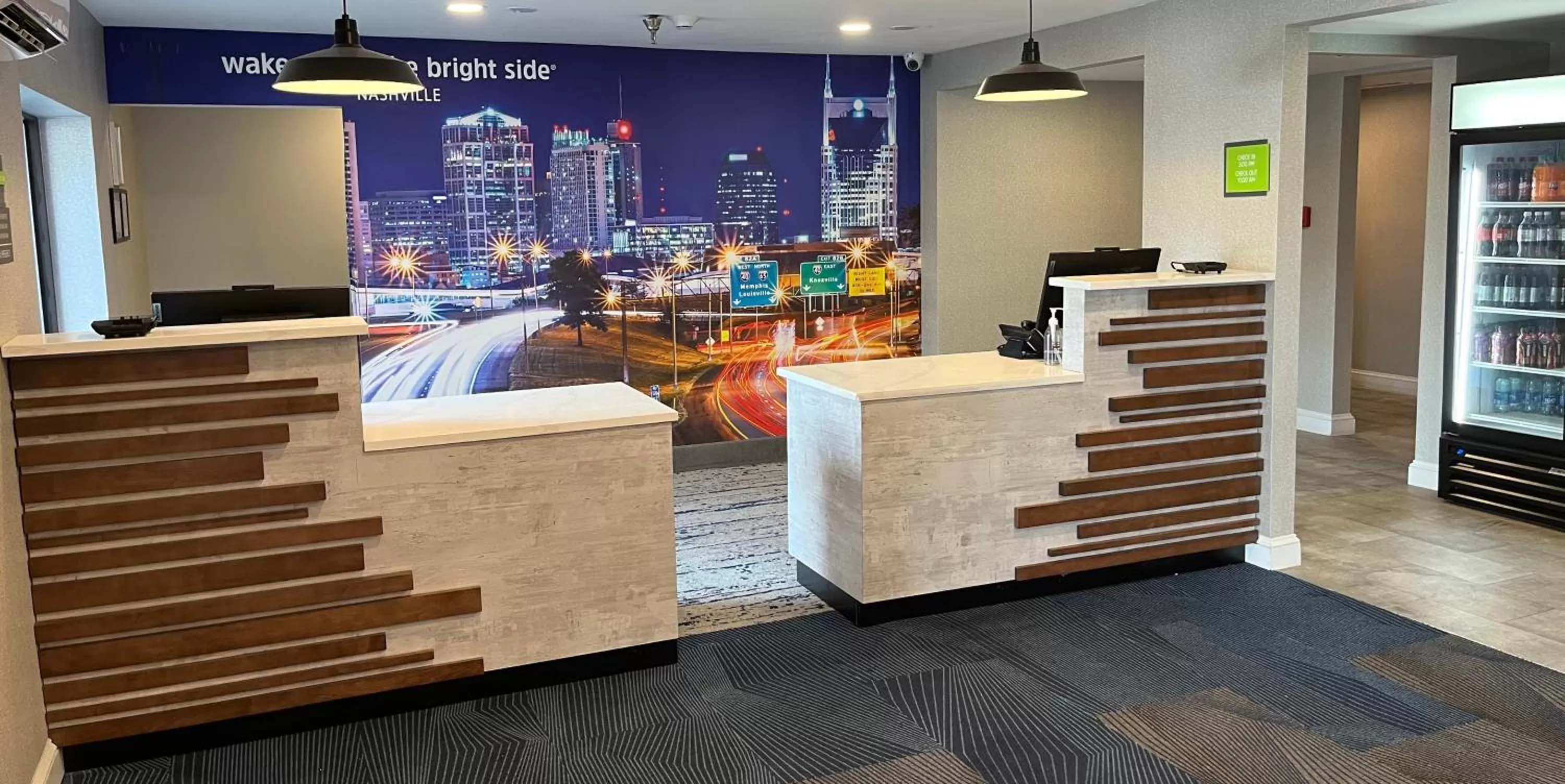 Lobby or reception in La Quinta by Wyndham Nashville Airport