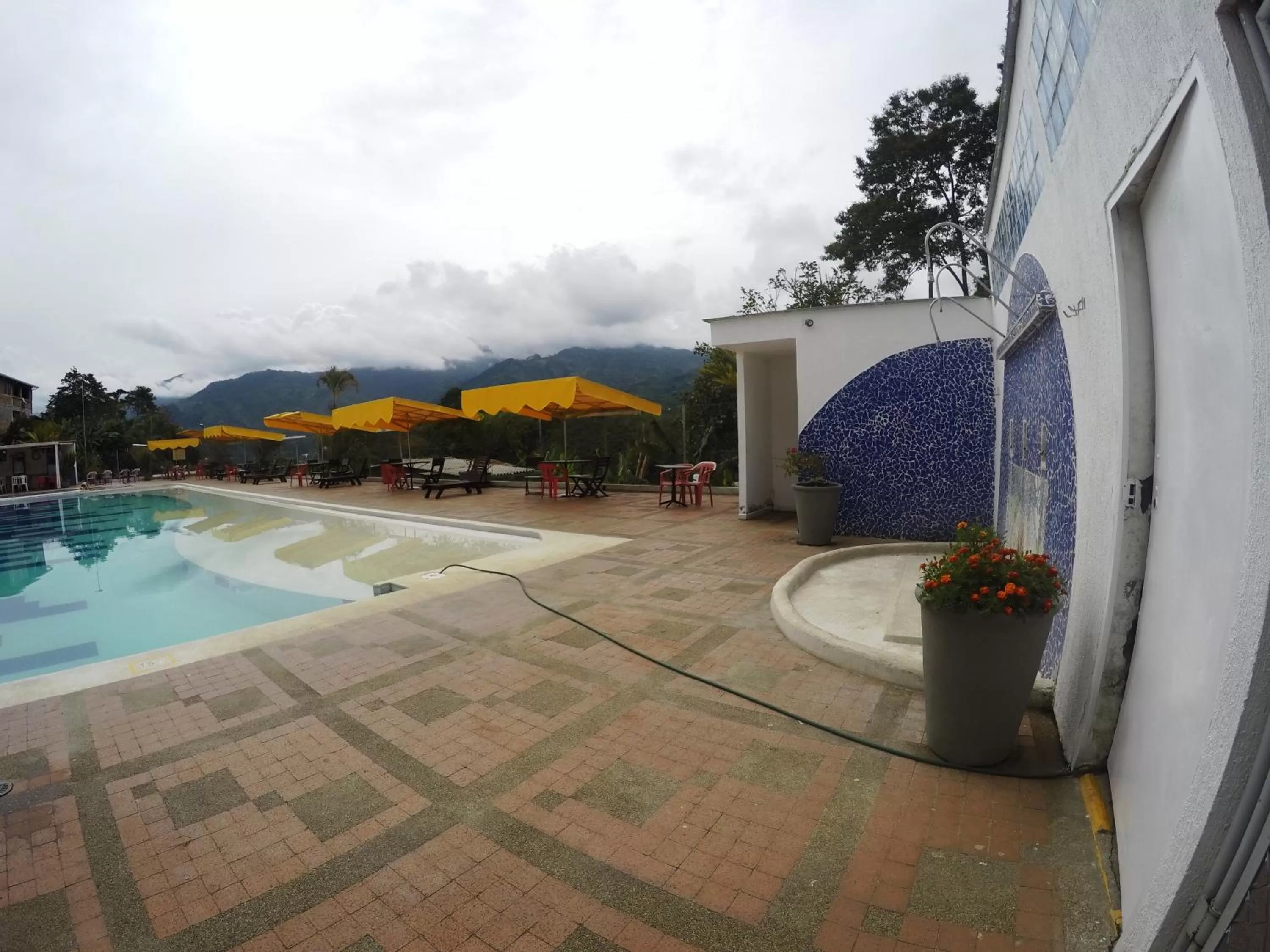 Garden view, Swimming Pool in Sky Club Eco Hotel
