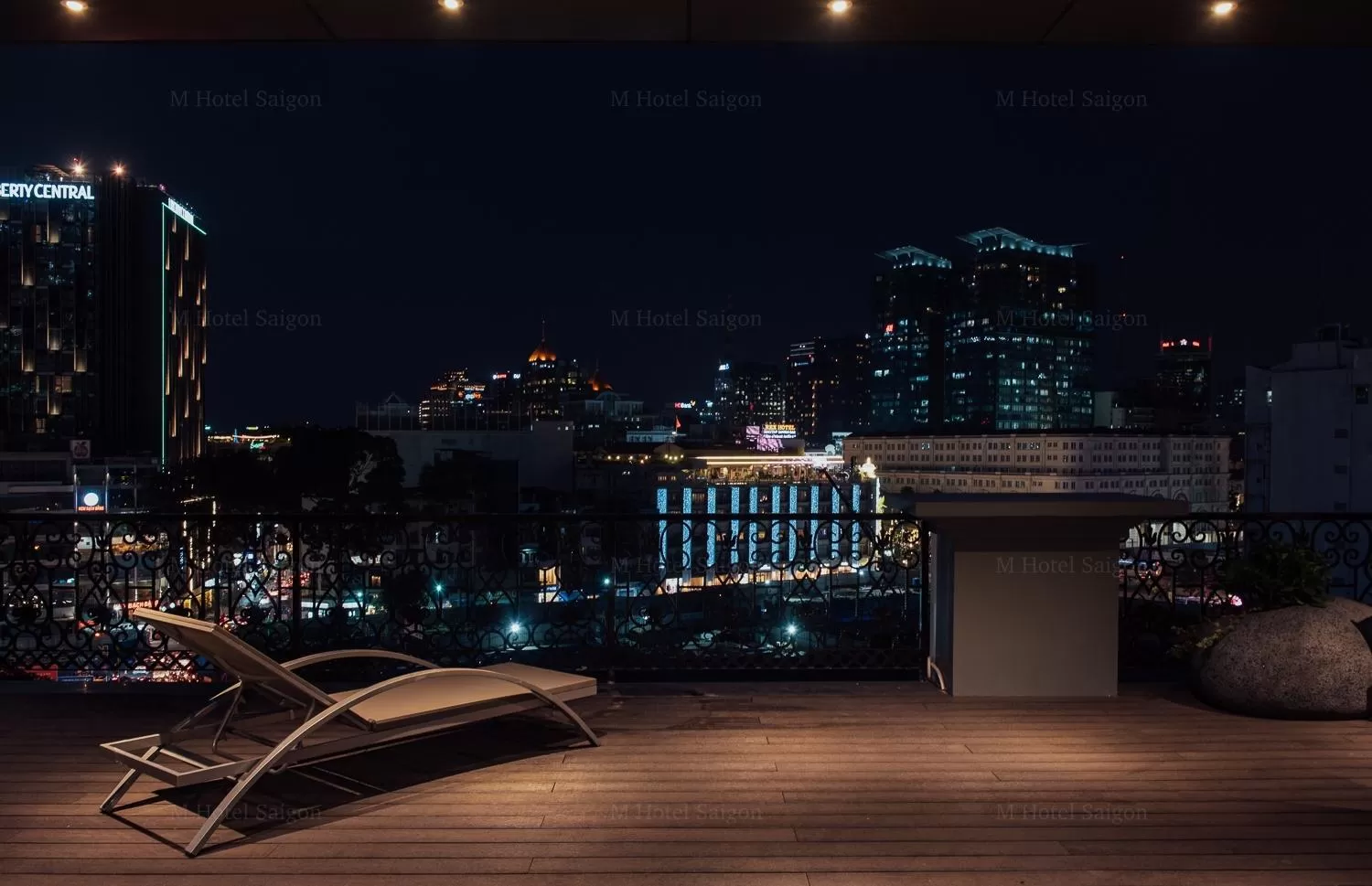 City view in M Hotel Saigon