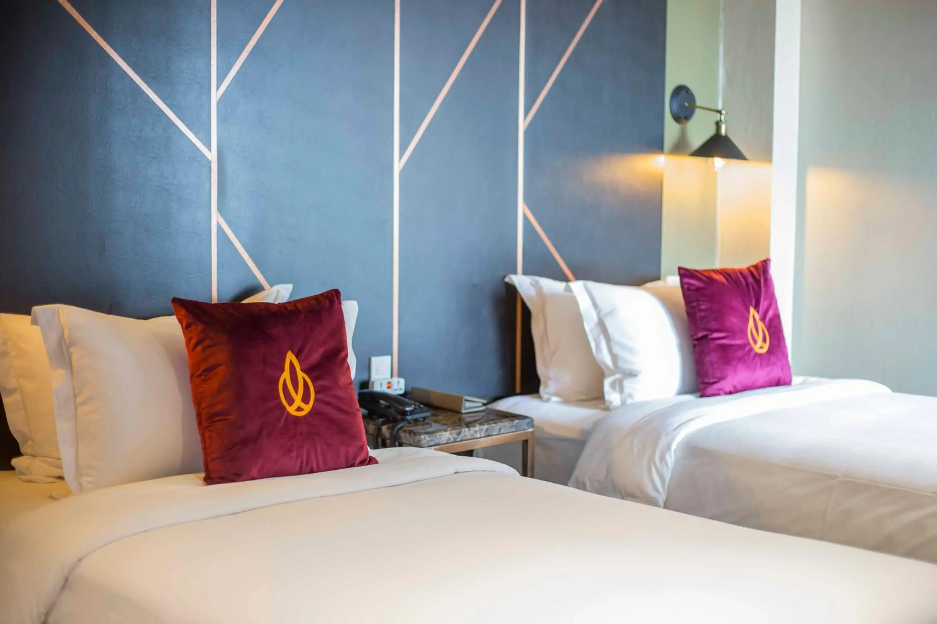 Standard Twin Room in Ratchada Boutique Hotel Standard Twin Room in Ratchada Boutique Hotel