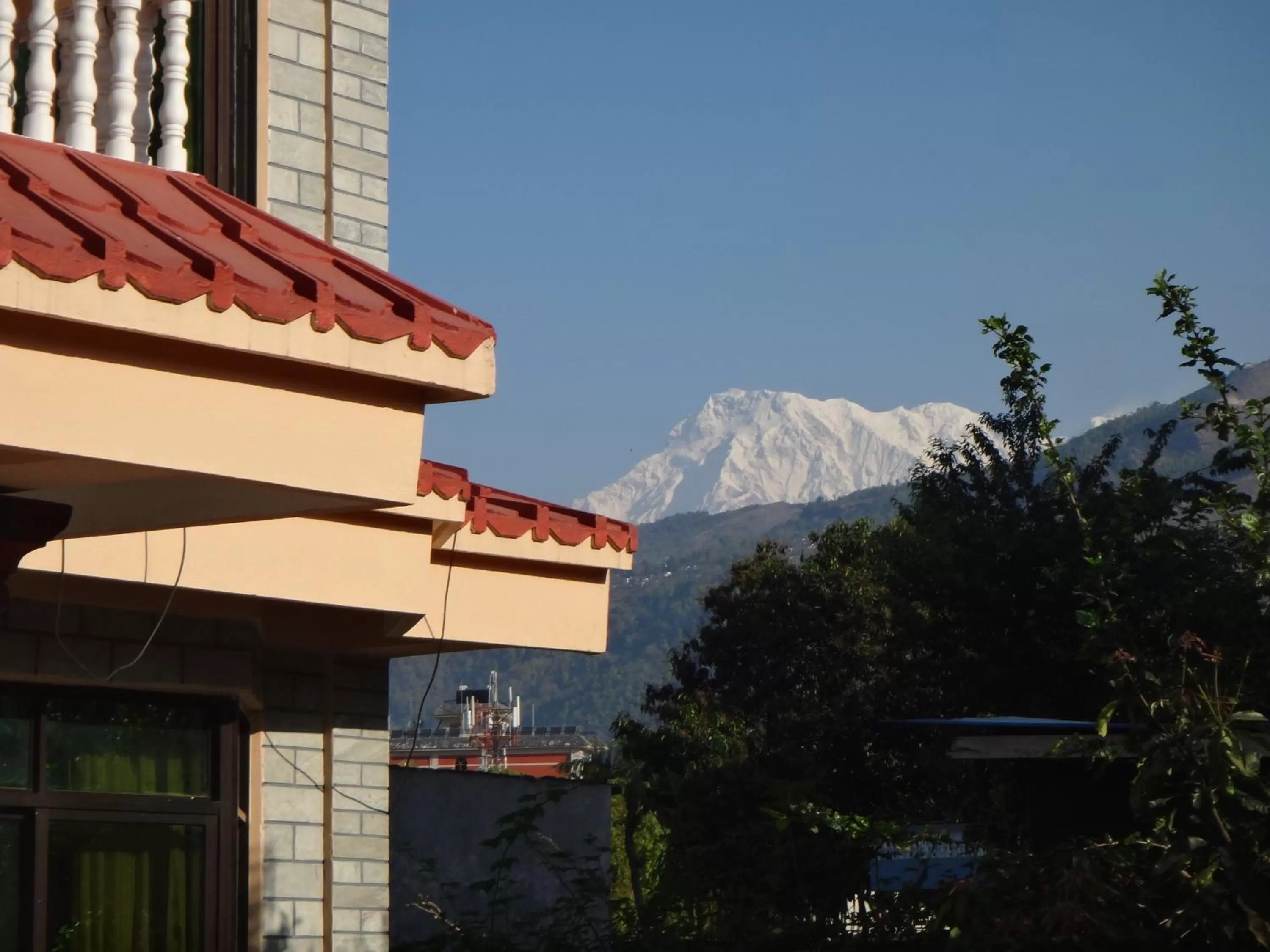Mountain view in Hotel Diplomat