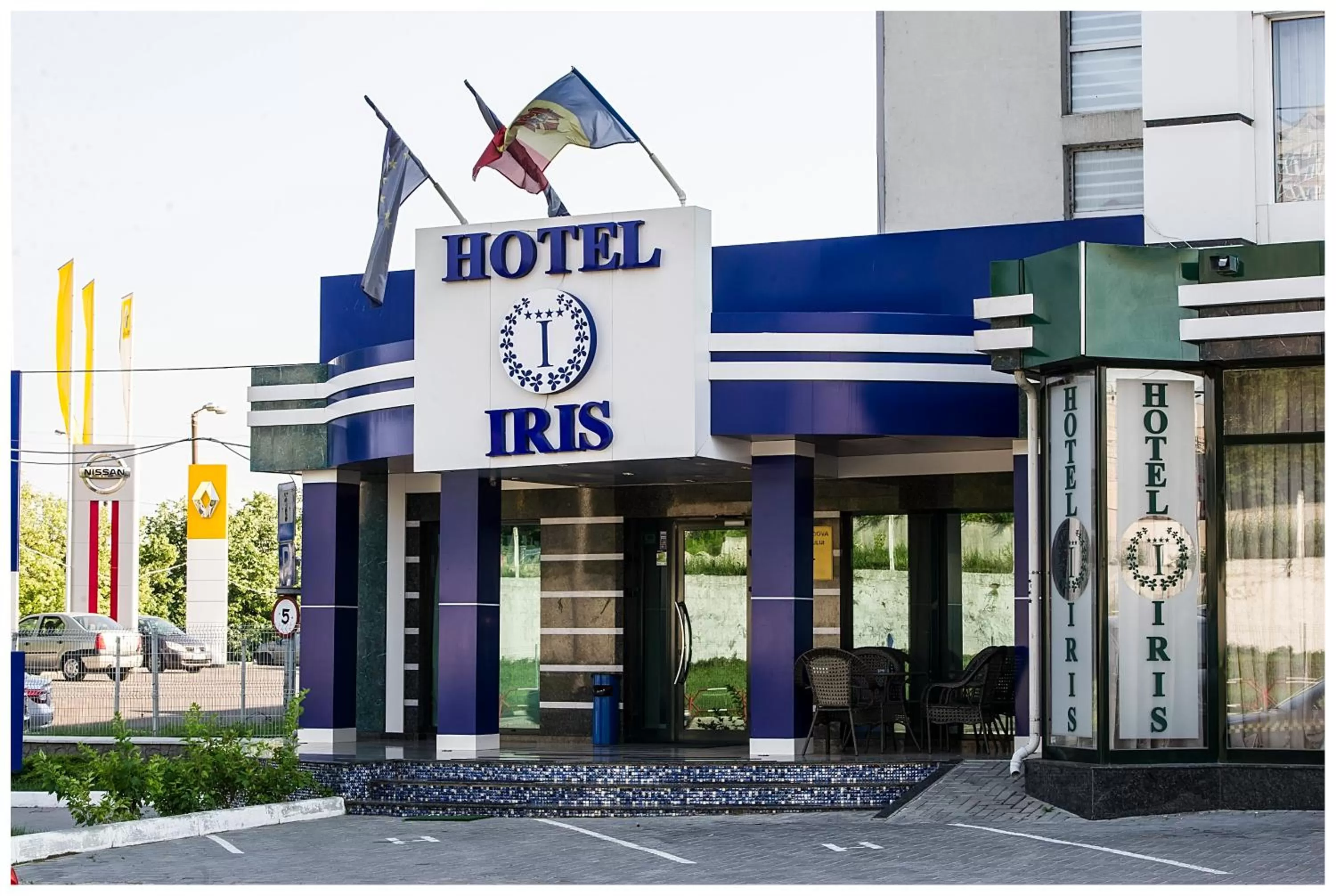 Property building in IRIS Hotel