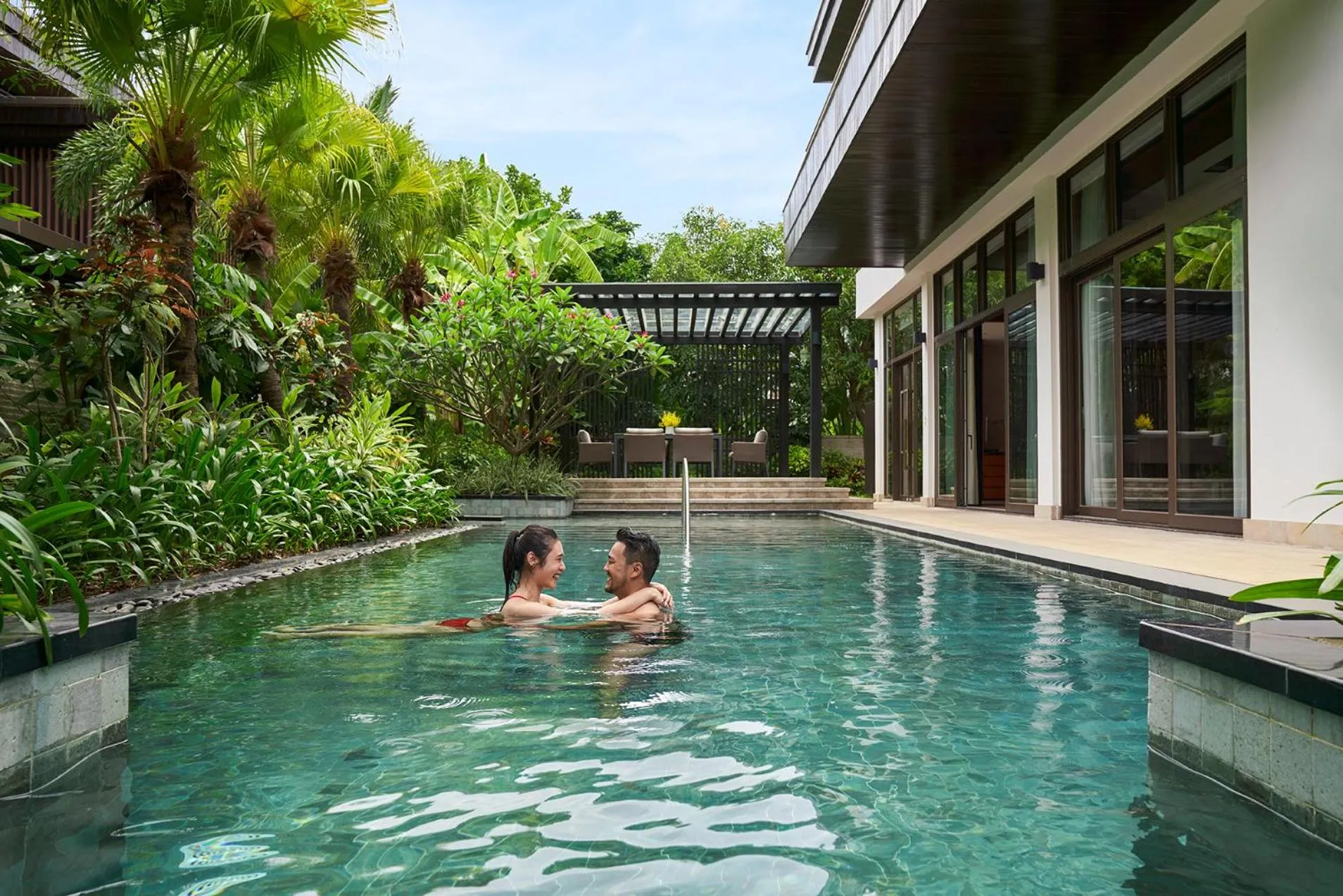 Swimming pool in Grand Hyatt Sanya Haitang Bay Resort and Spa