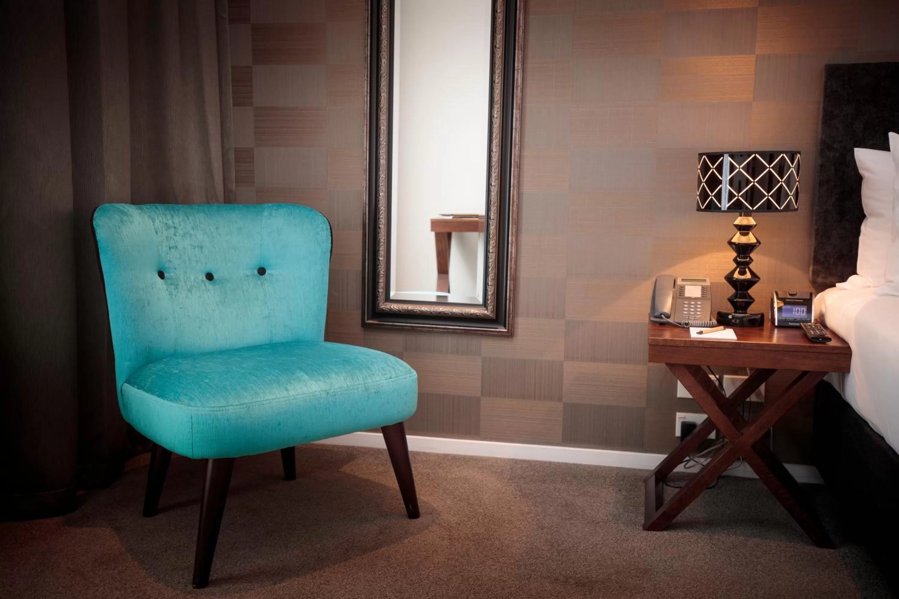 Seating area in Hotel 115