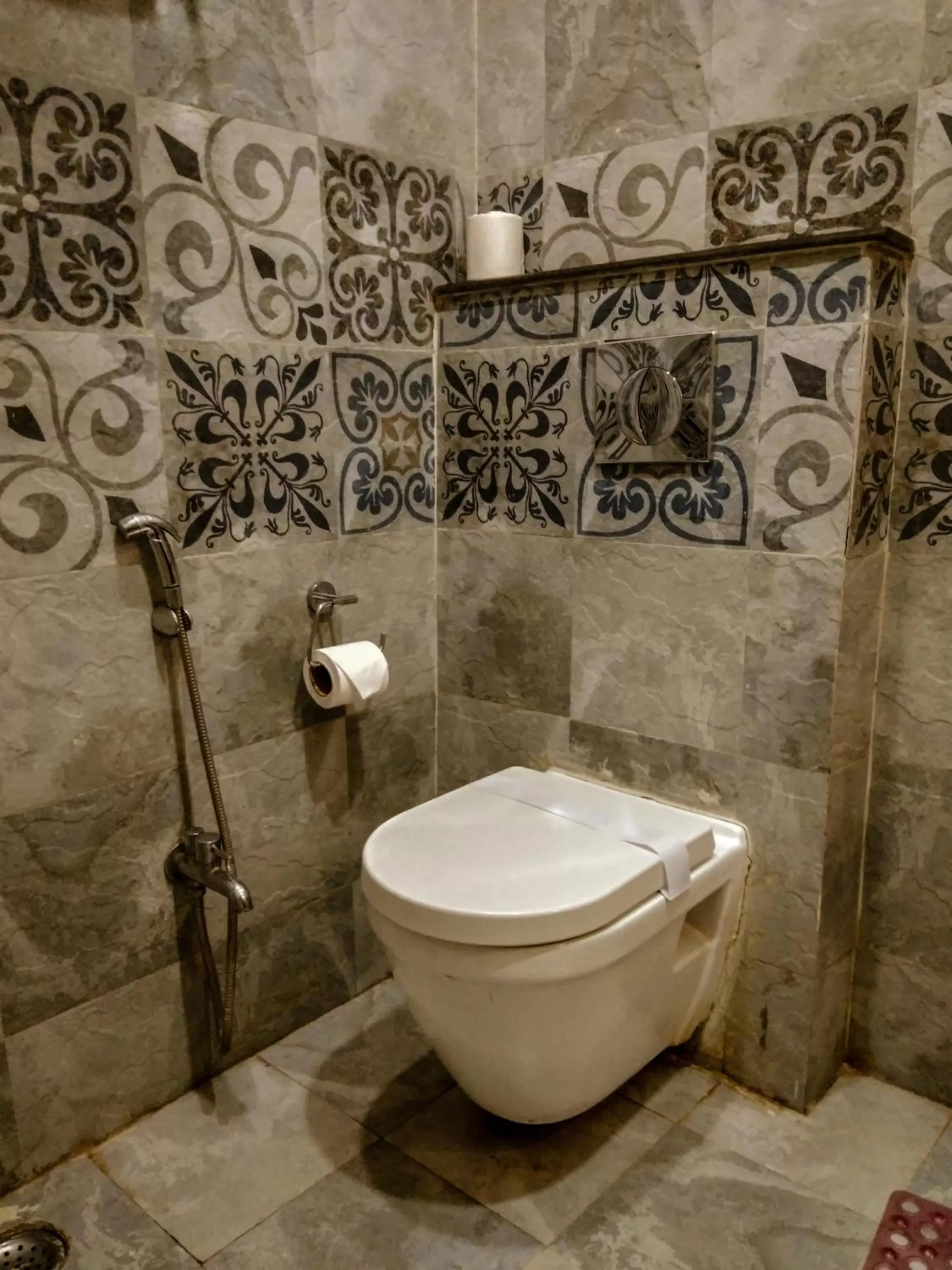 Bathroom in Dwivedi Hotels Sri Omkar Palace