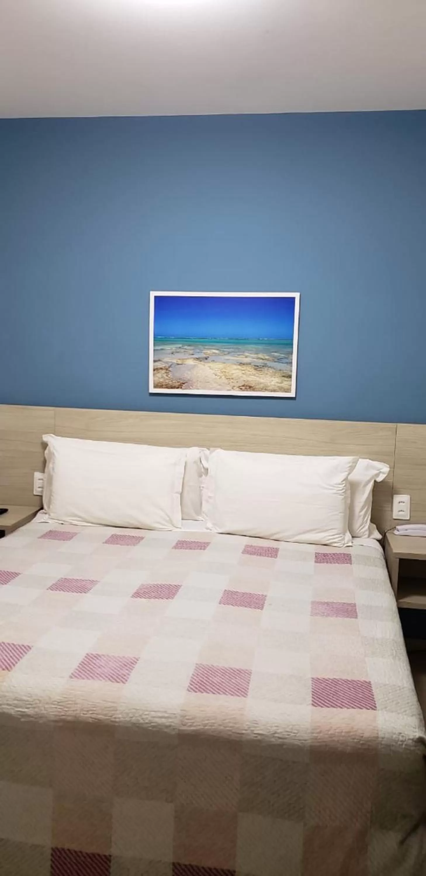 Bed in Pousada Mariluz