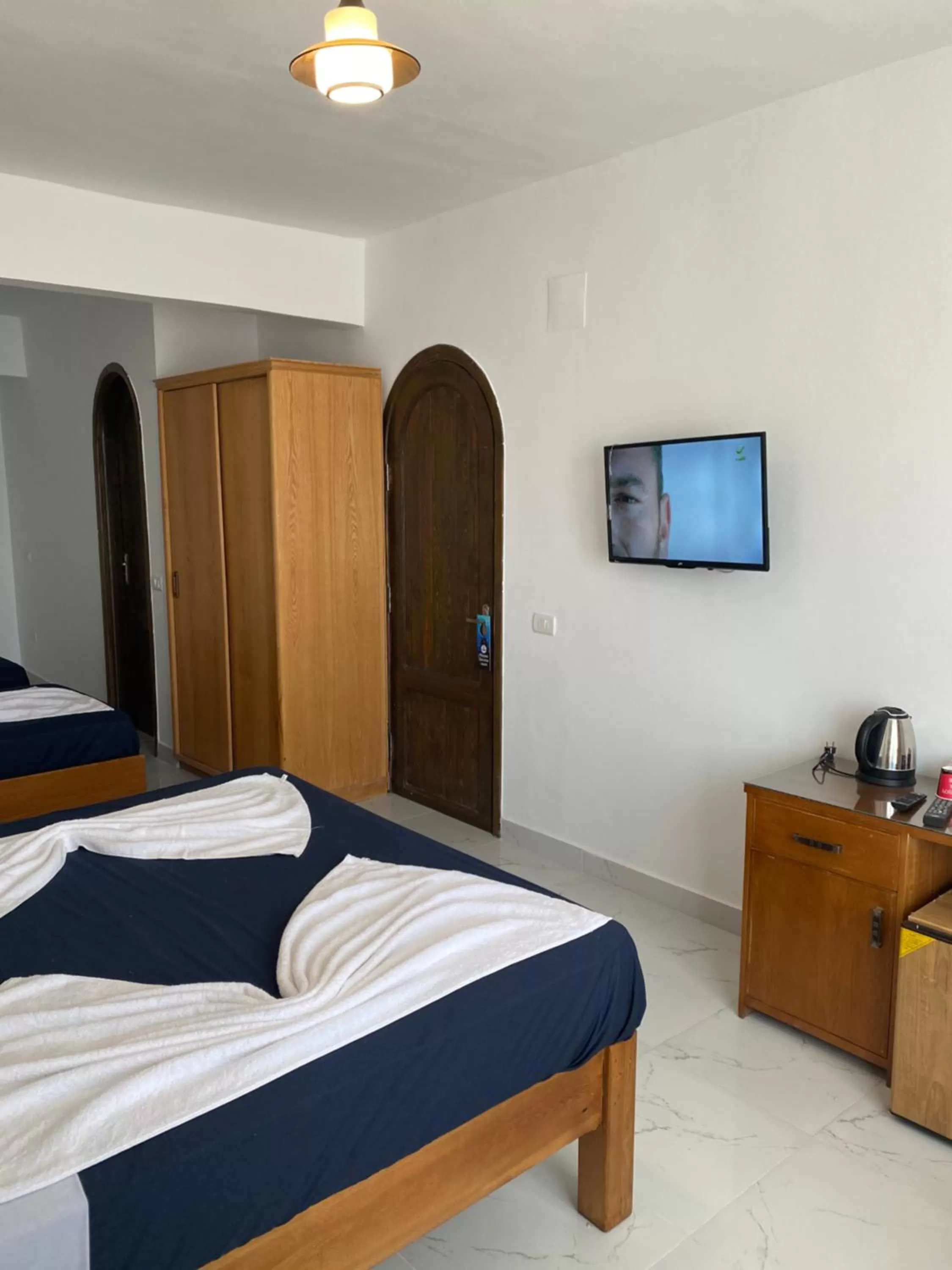 Bed in Penguin Village Dahab