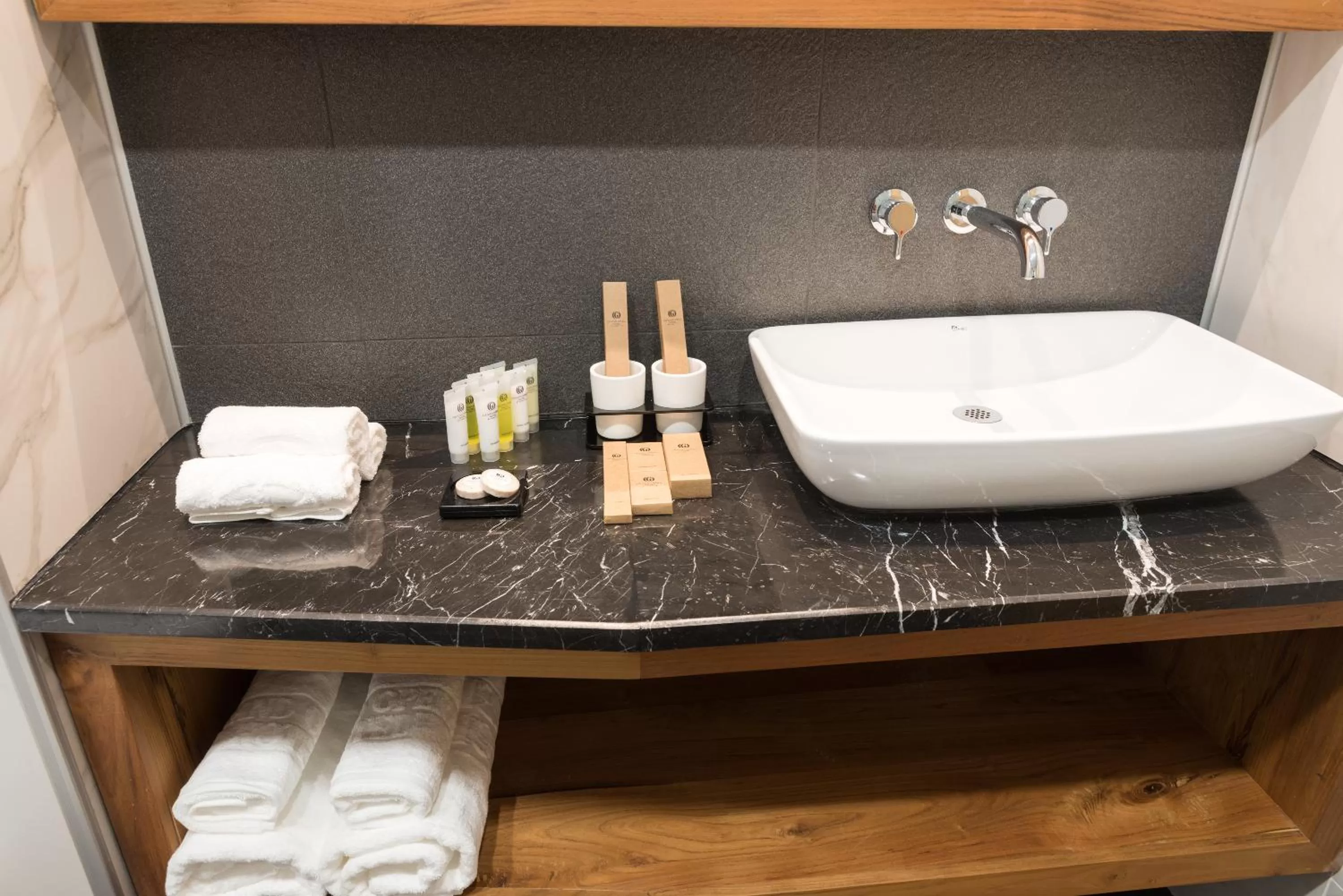 Bathroom in Grand Opera Hotel