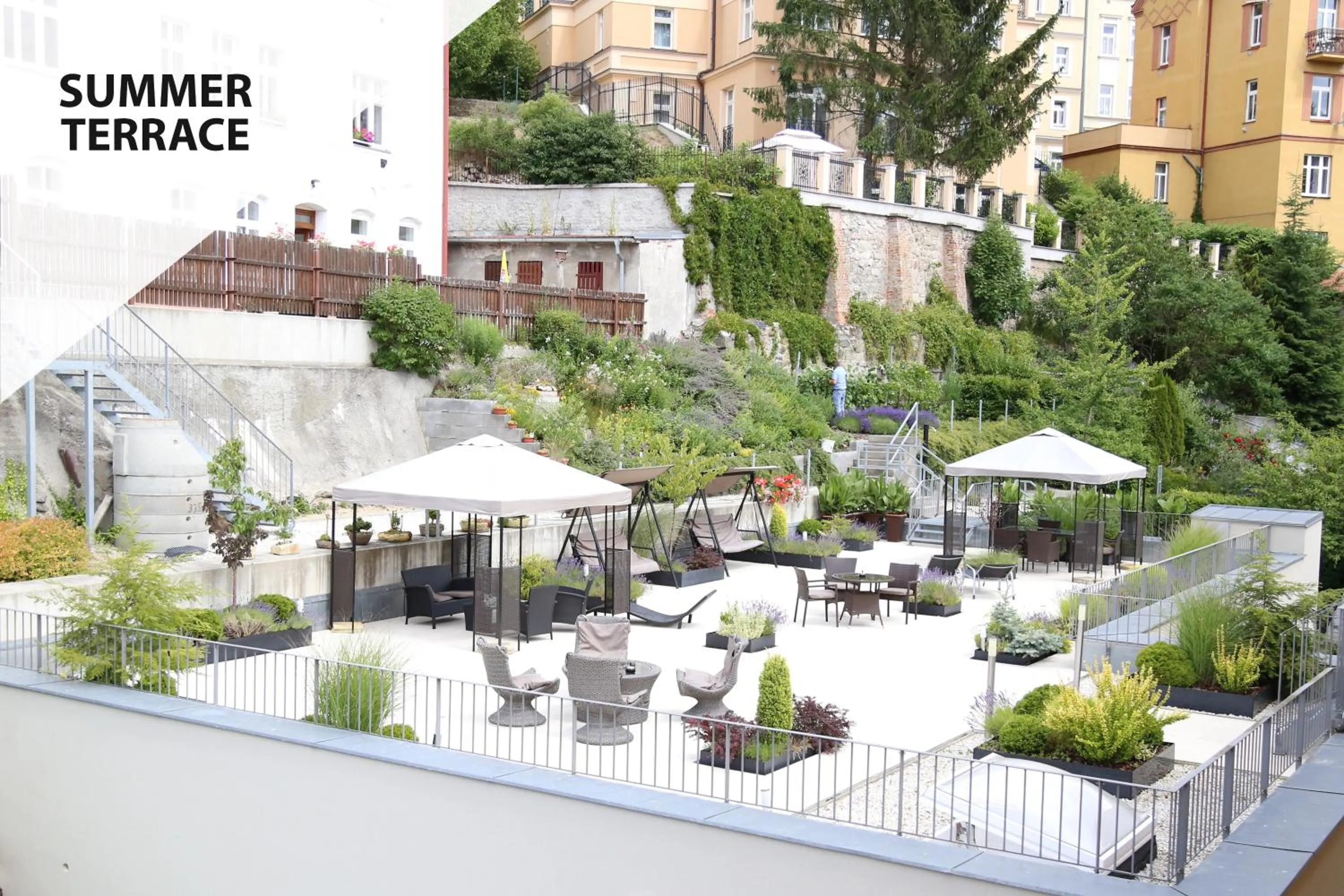 Balcony/Terrace in Prezident Luxury Spa & Wellness Hotel