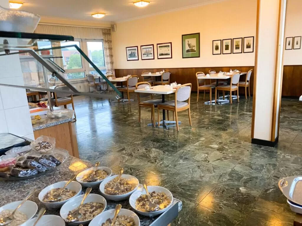 Restaurant/places to eat in Hotel am Rathaus