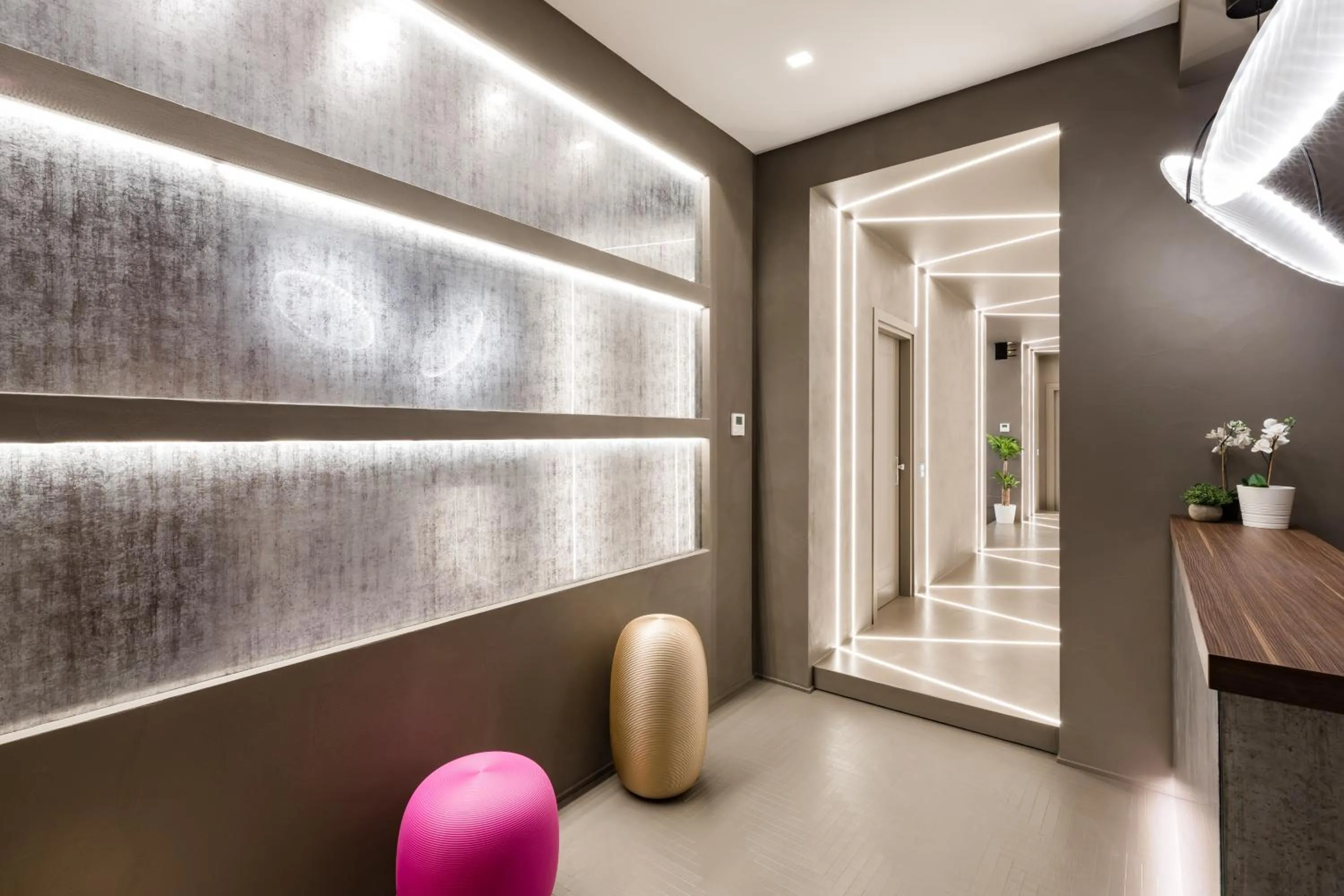Lobby or reception in A World Aparts - Barberini Boutique Hotel