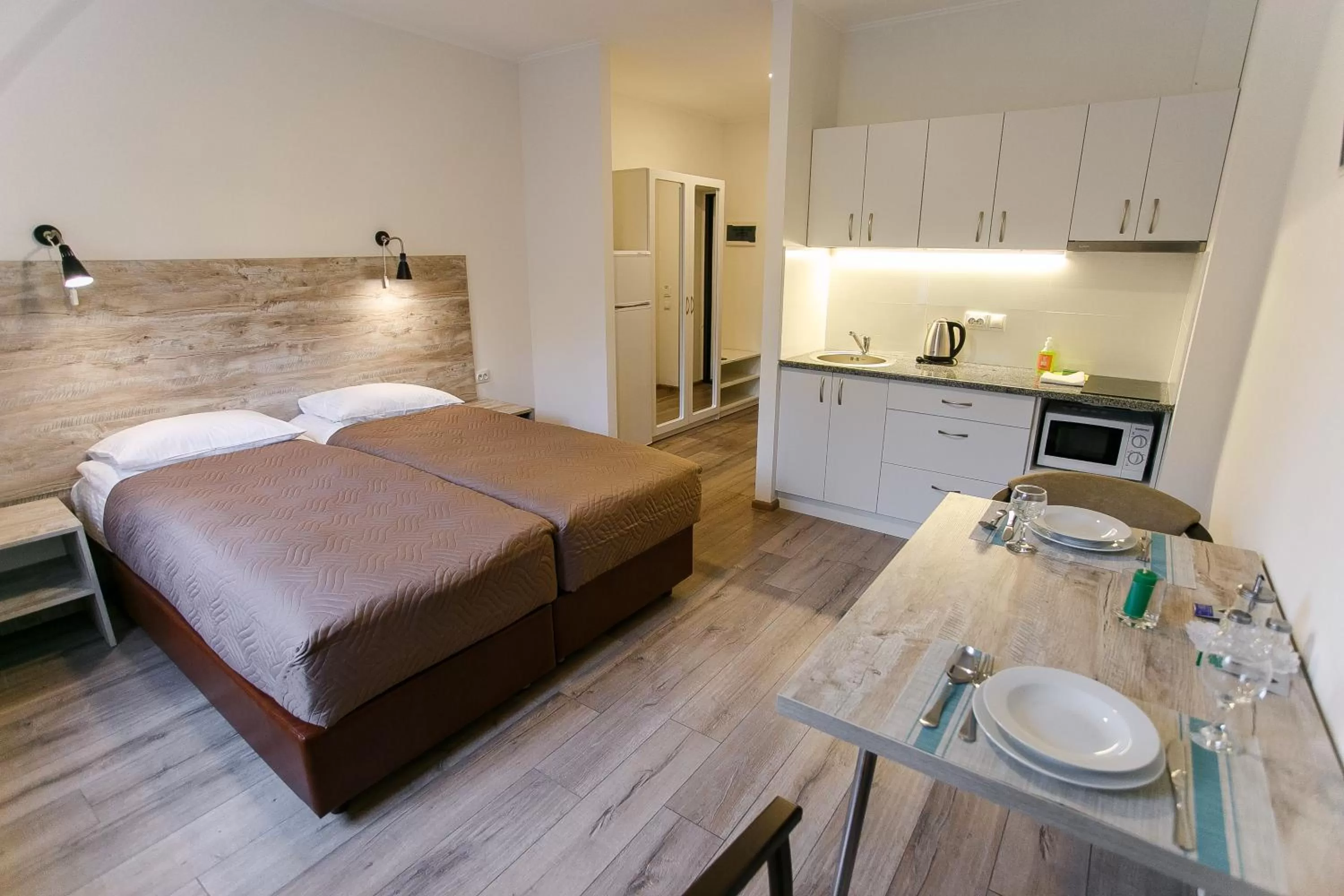 Bedroom, Bed in Smart Apart