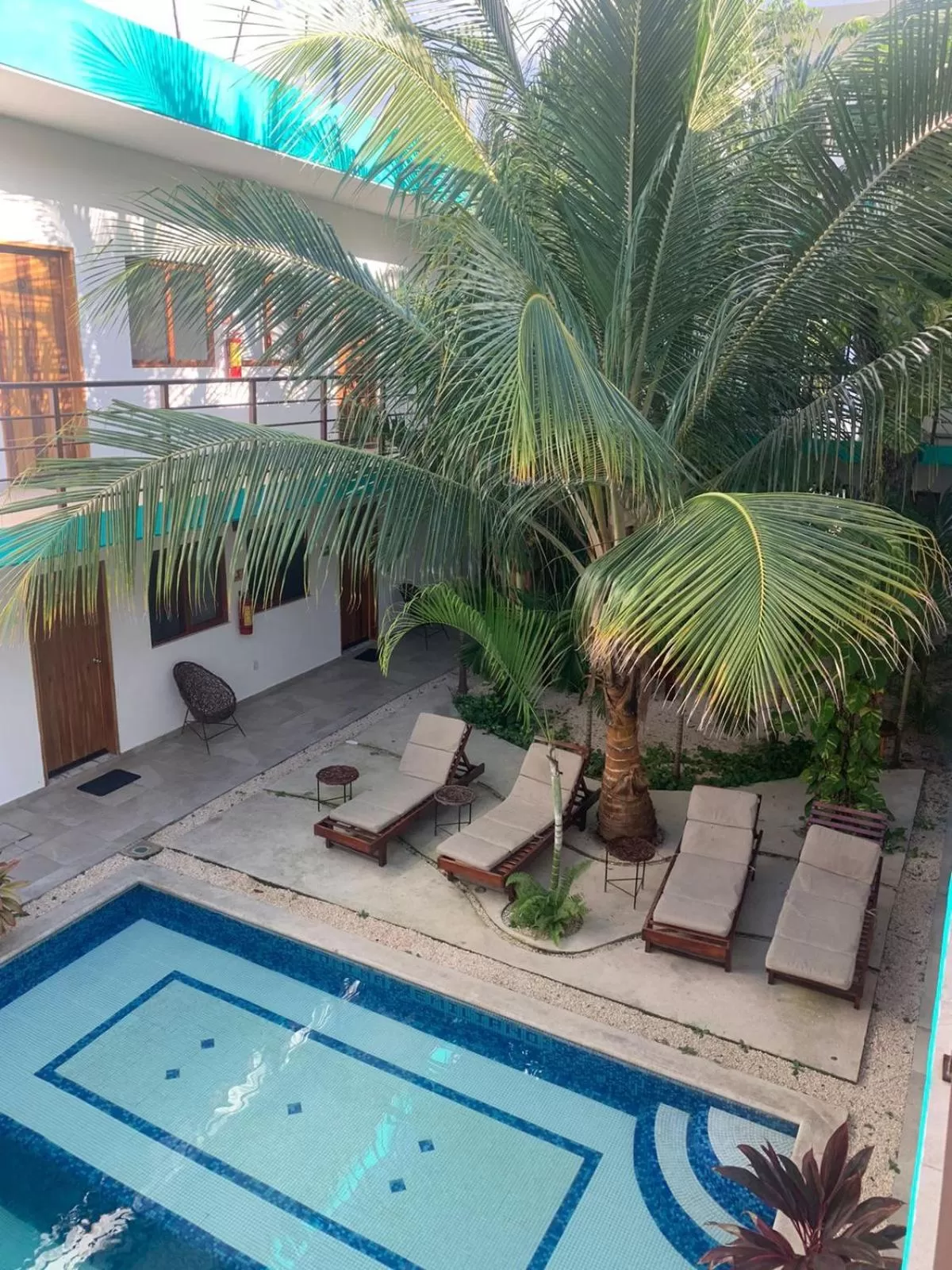 Swimming pool in Los Arcos Hotel - TULUM