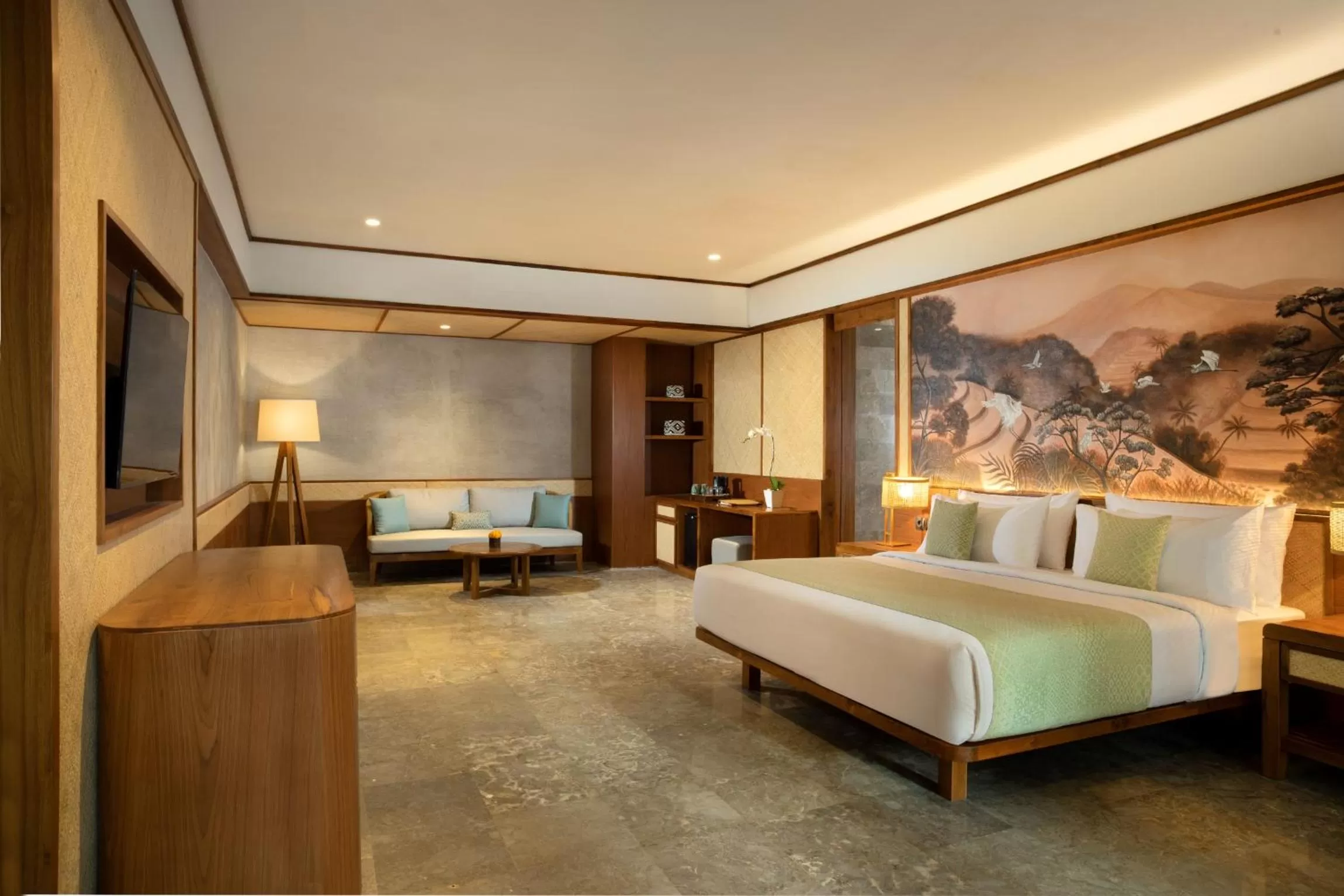 Bed in Adiwana Kamania