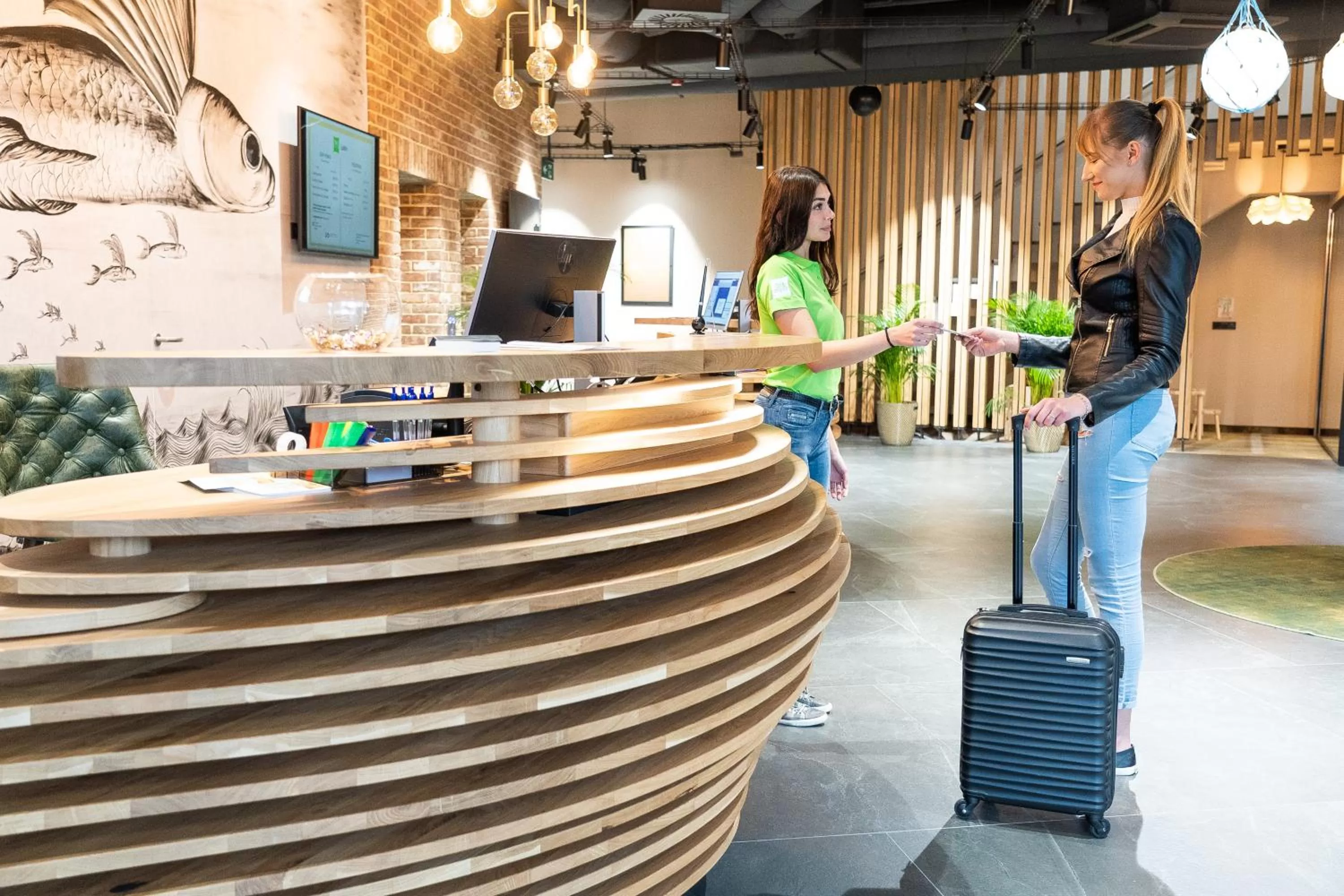 Lobby or reception in ibis Styles Lublin Stare Miasto