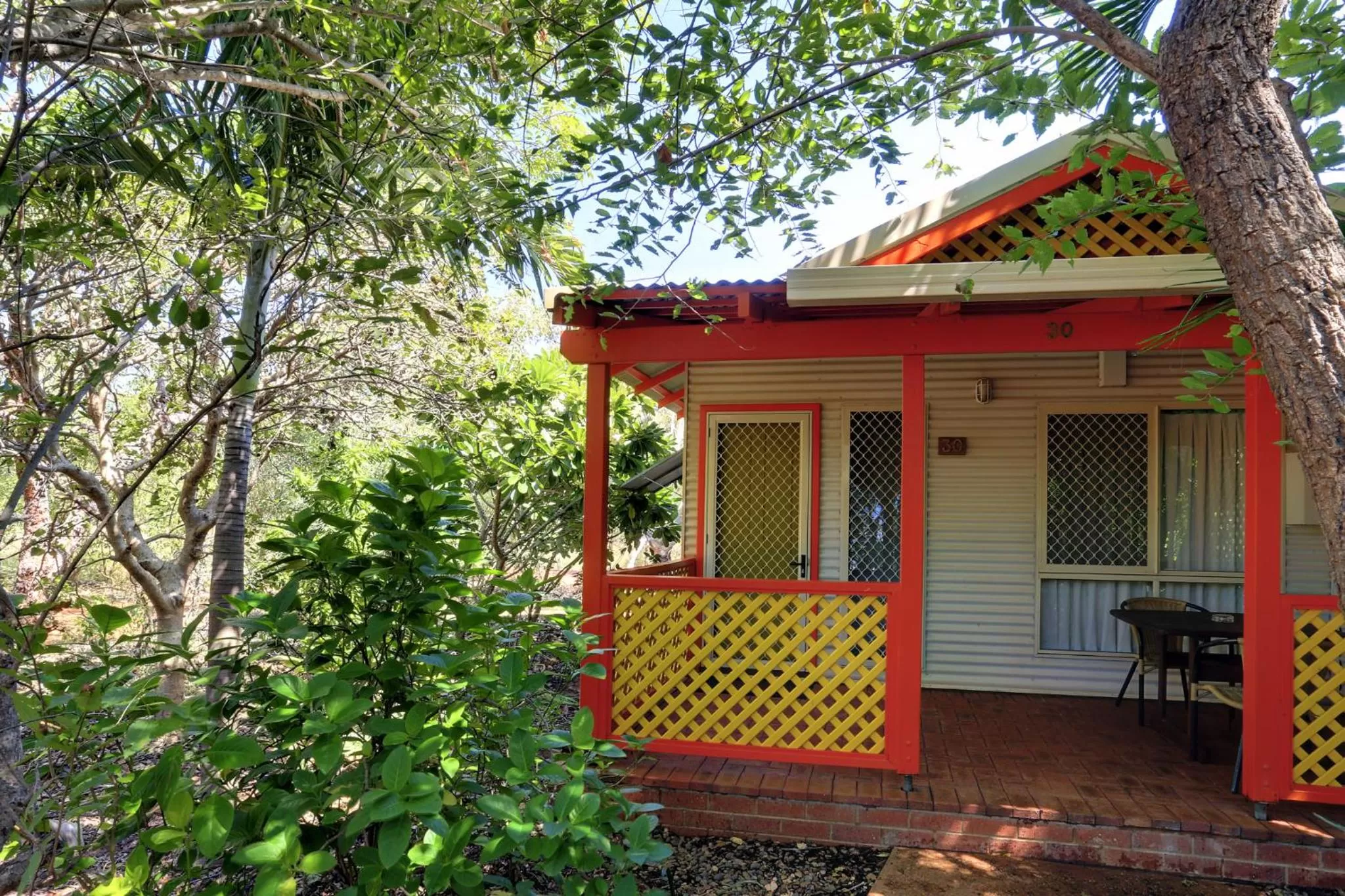 Patio in Habitat Resort