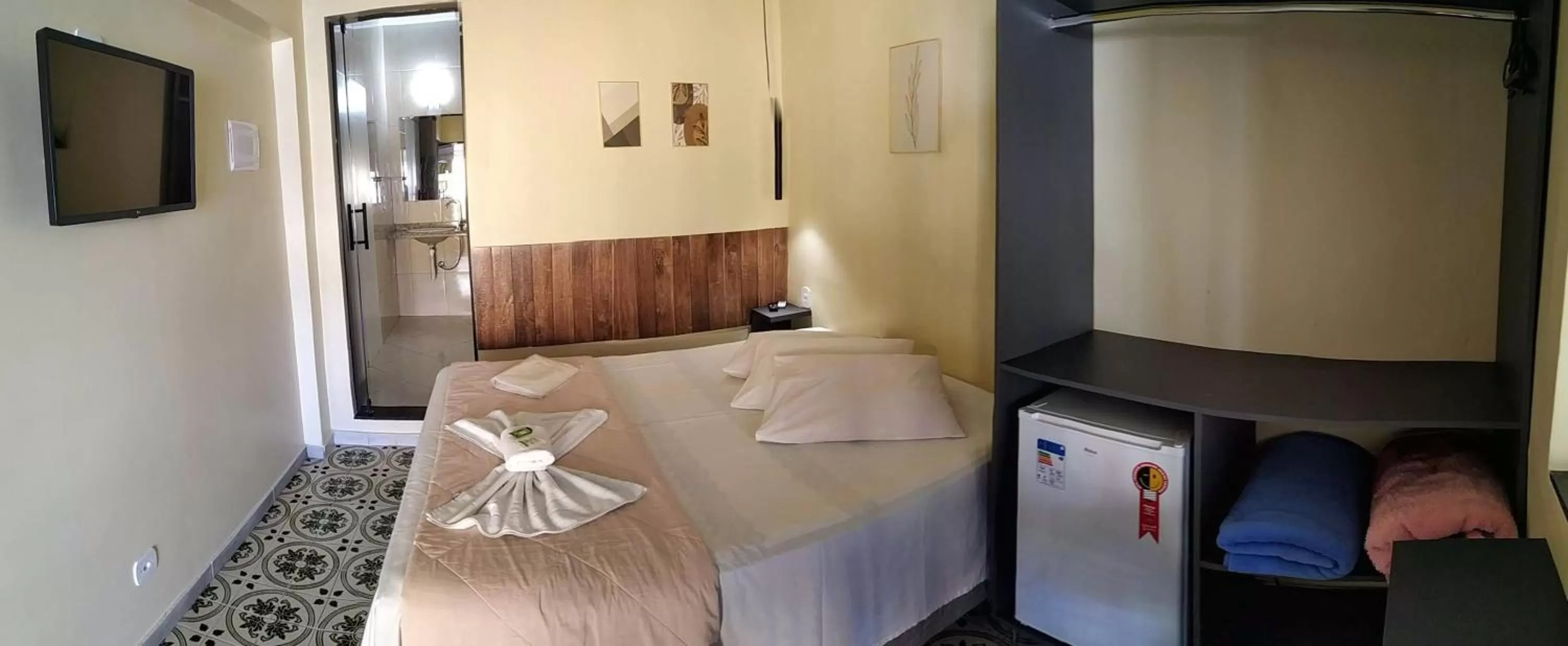 Bed in Hotel Garfo de Ouro