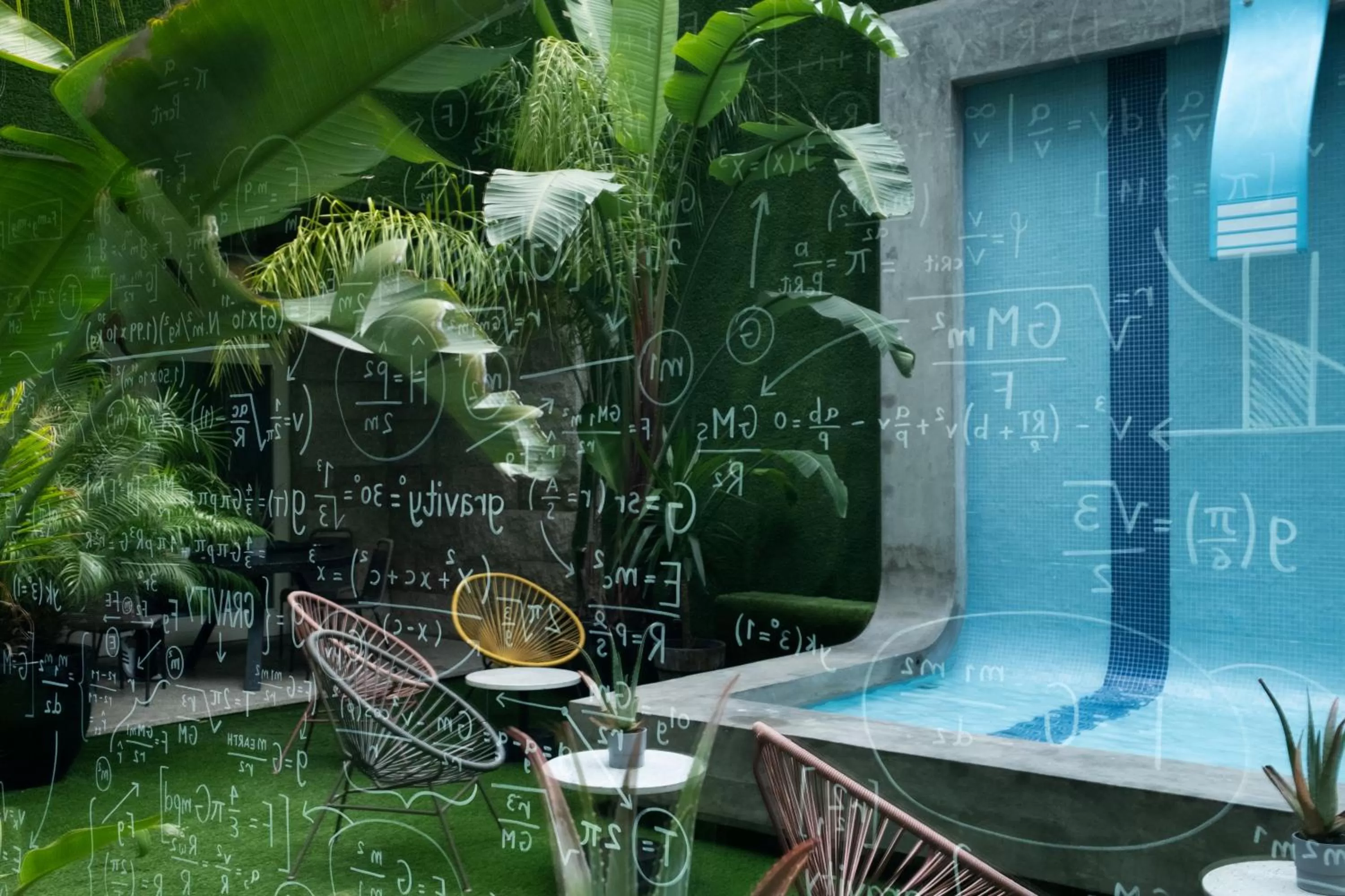 Swimming pool in chic&basic Gravity