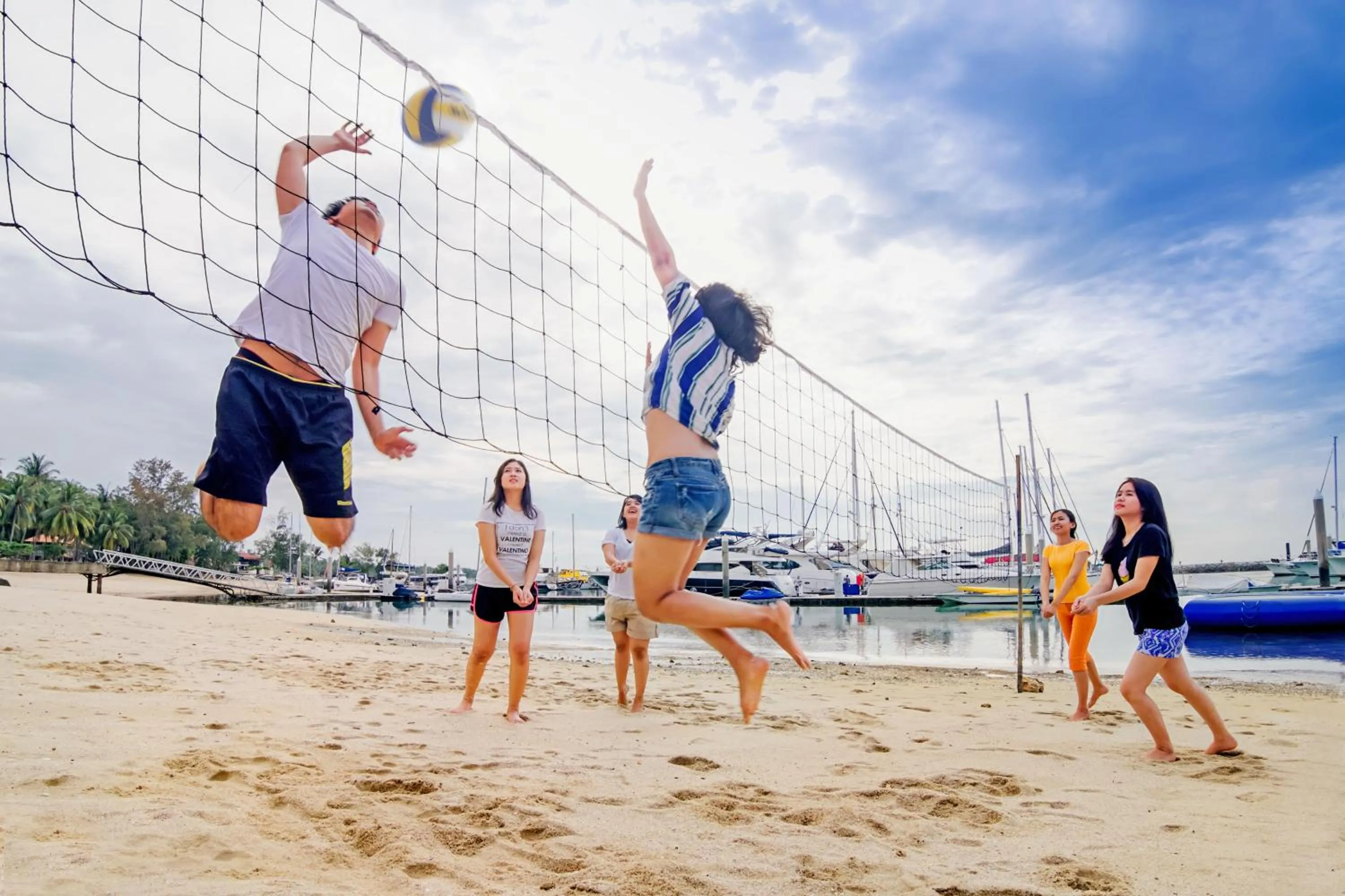 Natural landscape in Nongsa Point Marina