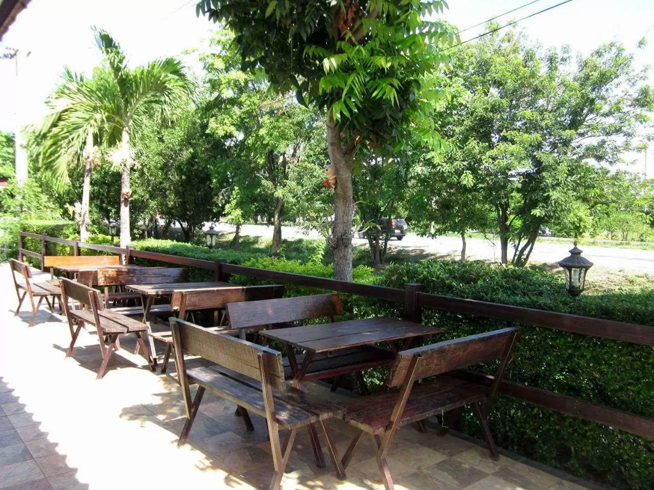 Patio in โรงแรมฟ้าพราวฝน Fah Proud Fon Hotel