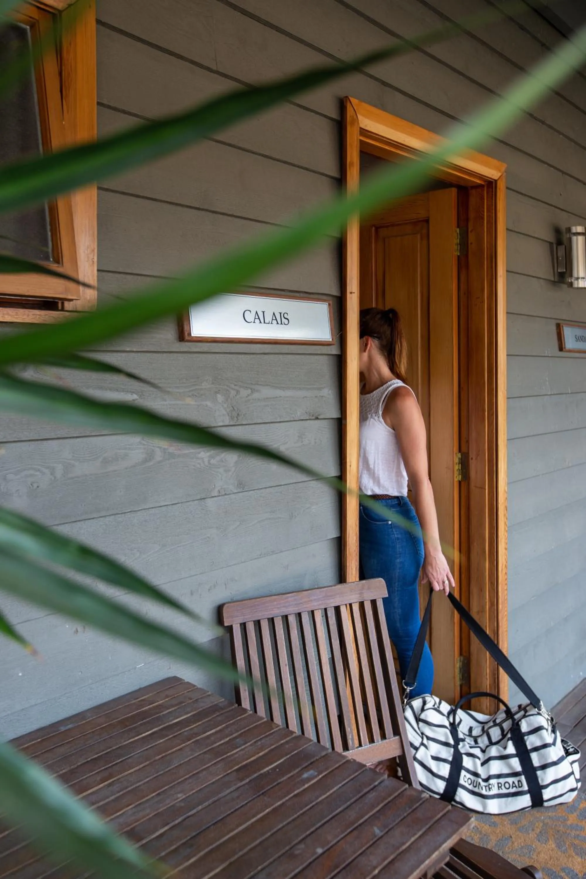 Facade/entrance in Hermitage Lodge