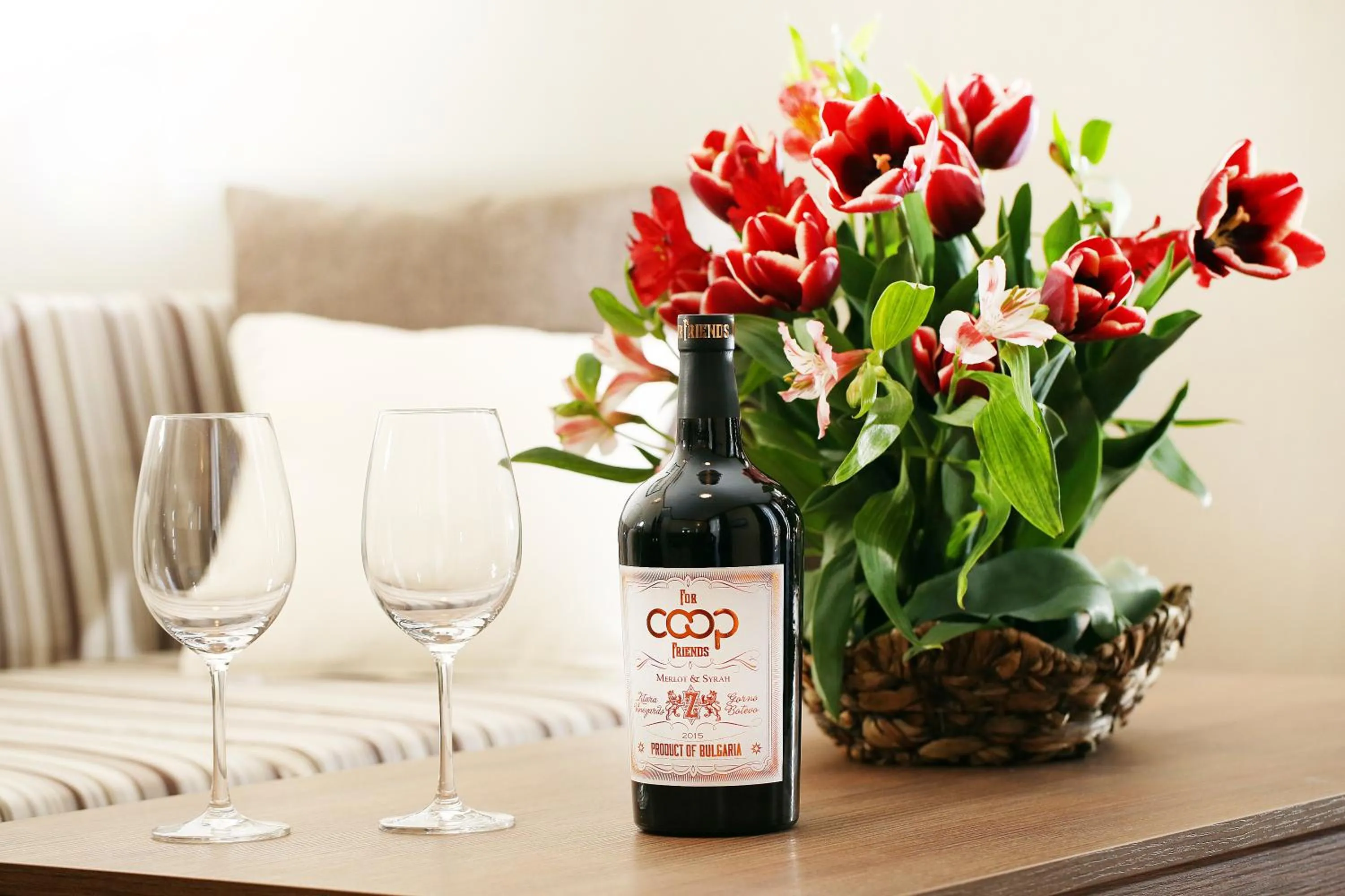 Decorative detail in Hotel COOP, Sofia