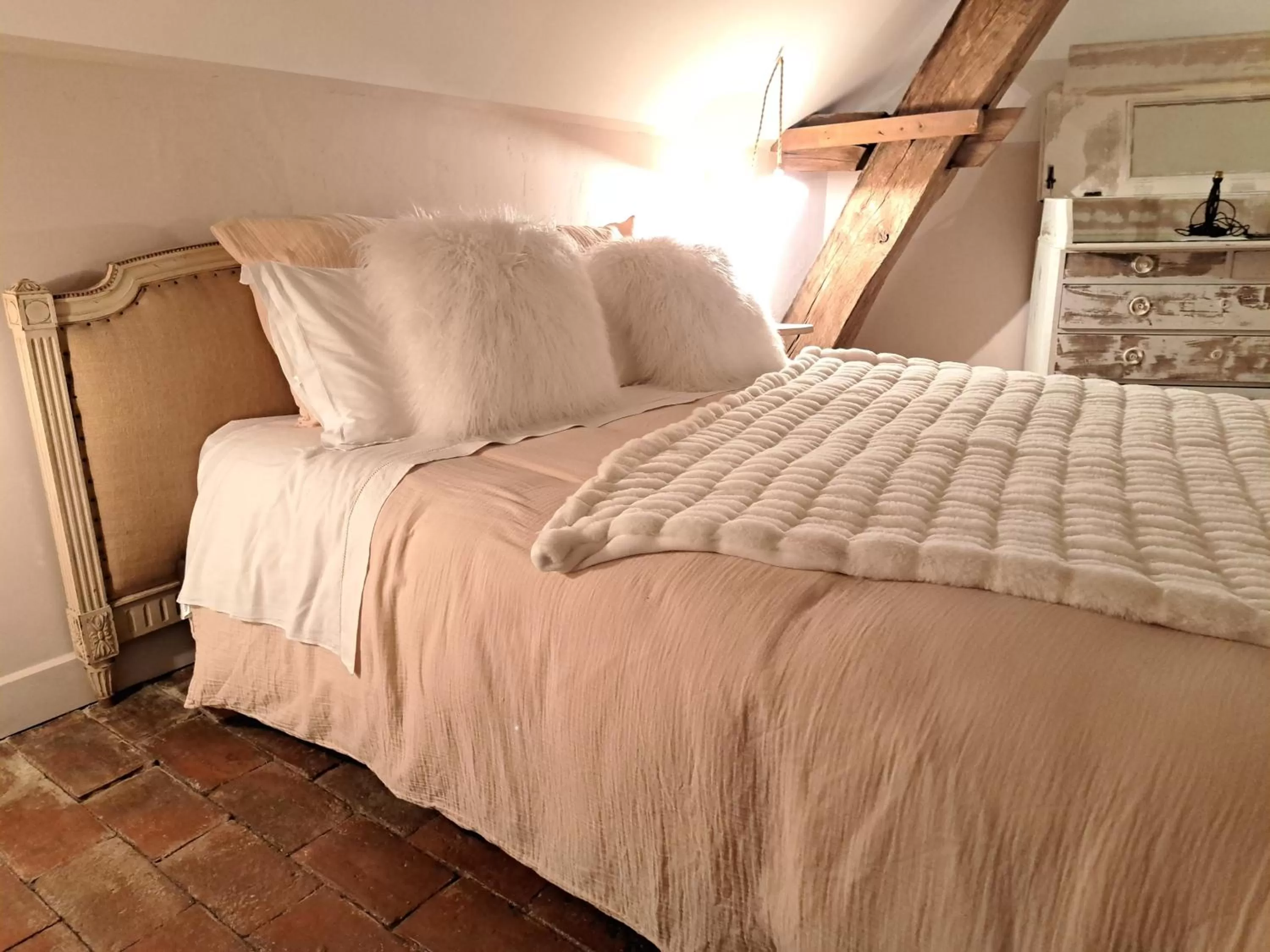 Bed in chambre d'hôtes Madame