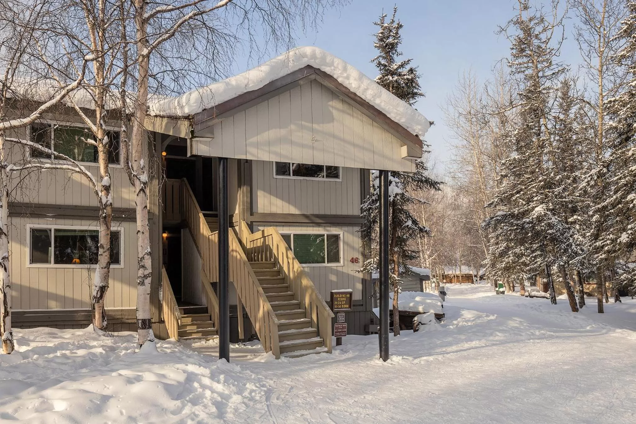 Property building in Chena Hot Springs Resort
