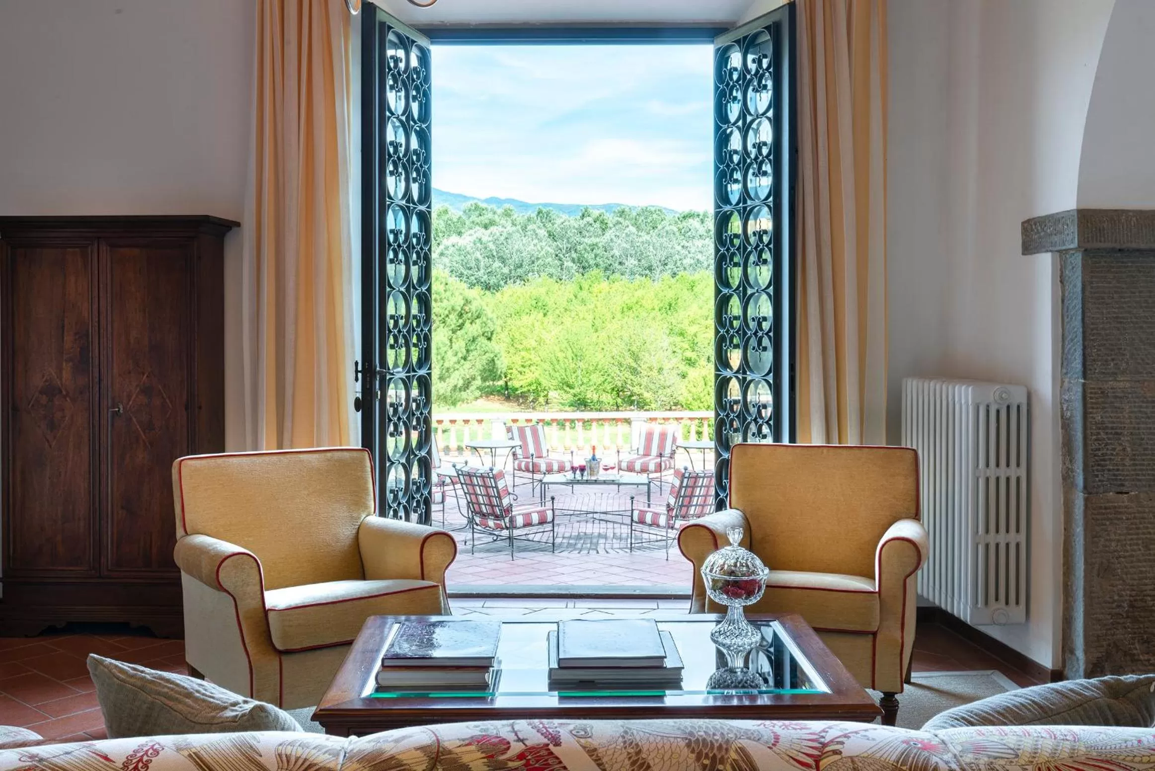 Living room in Viesca Toscana Suites & Villas