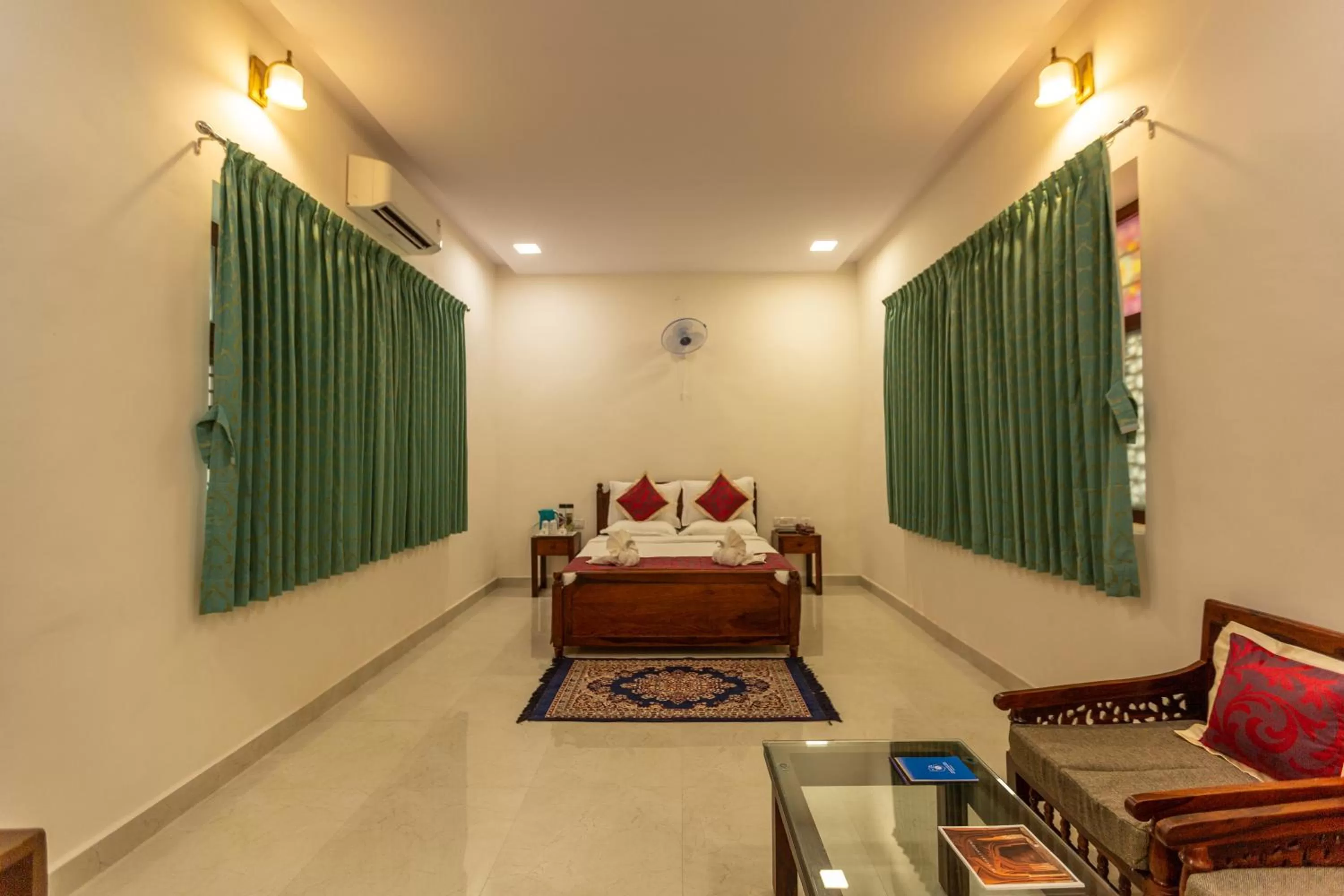 Seating Area in KSTDC Hotel Mayura Adilshahi Bijapur