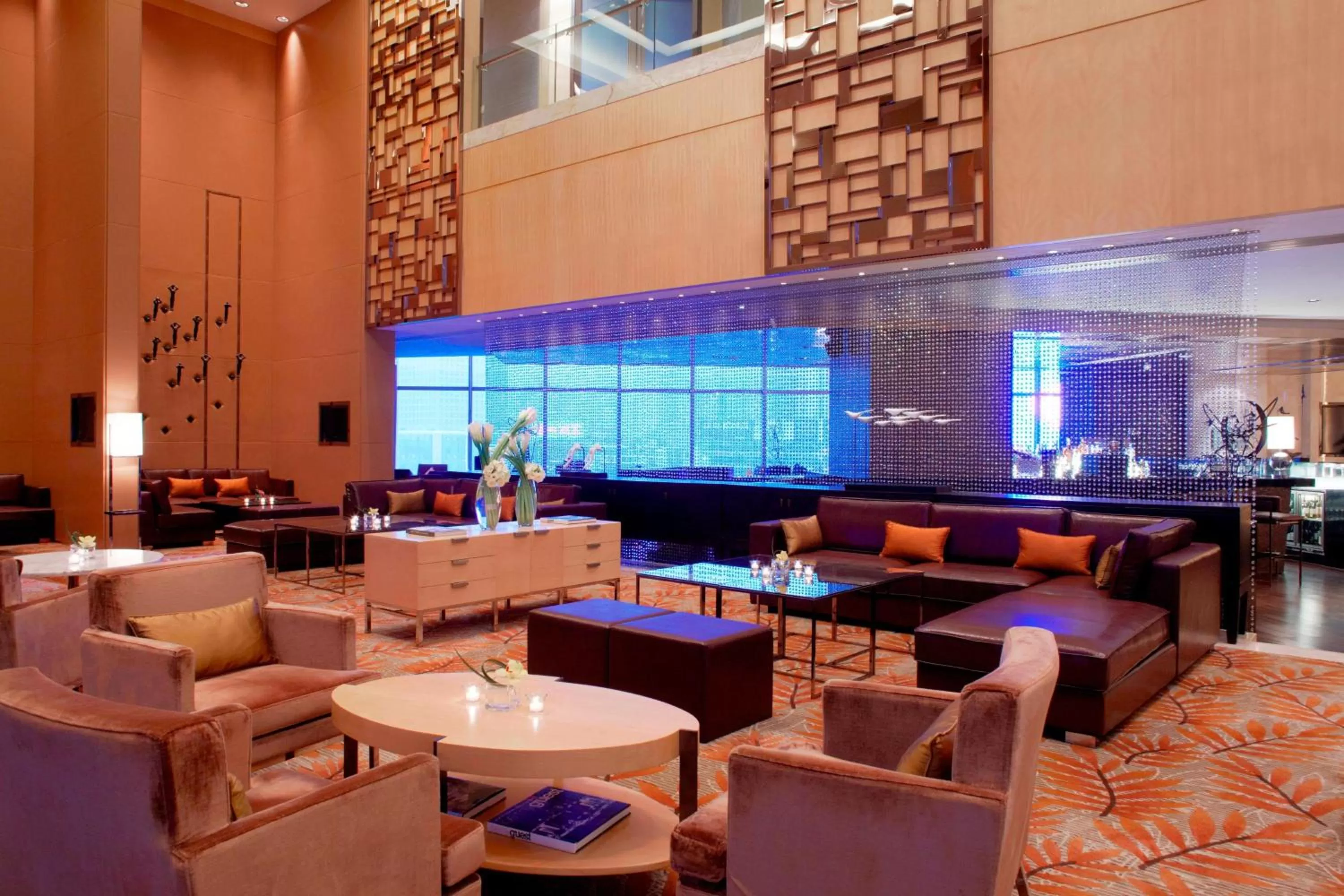 Lounge or bar in Guangzhou Marriott Hotel Tianhe
