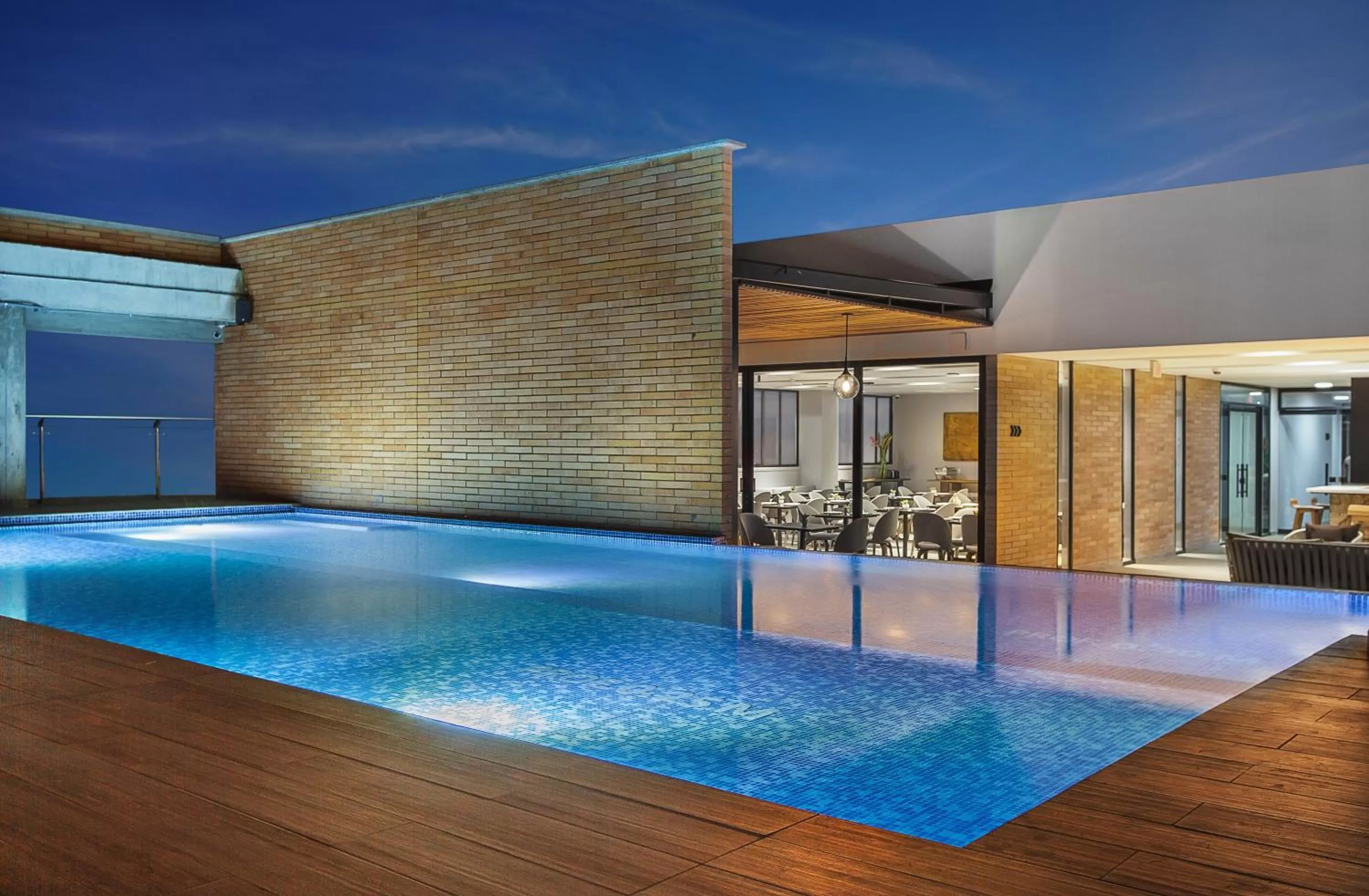 Swimming pool in Hotel Sites Montería