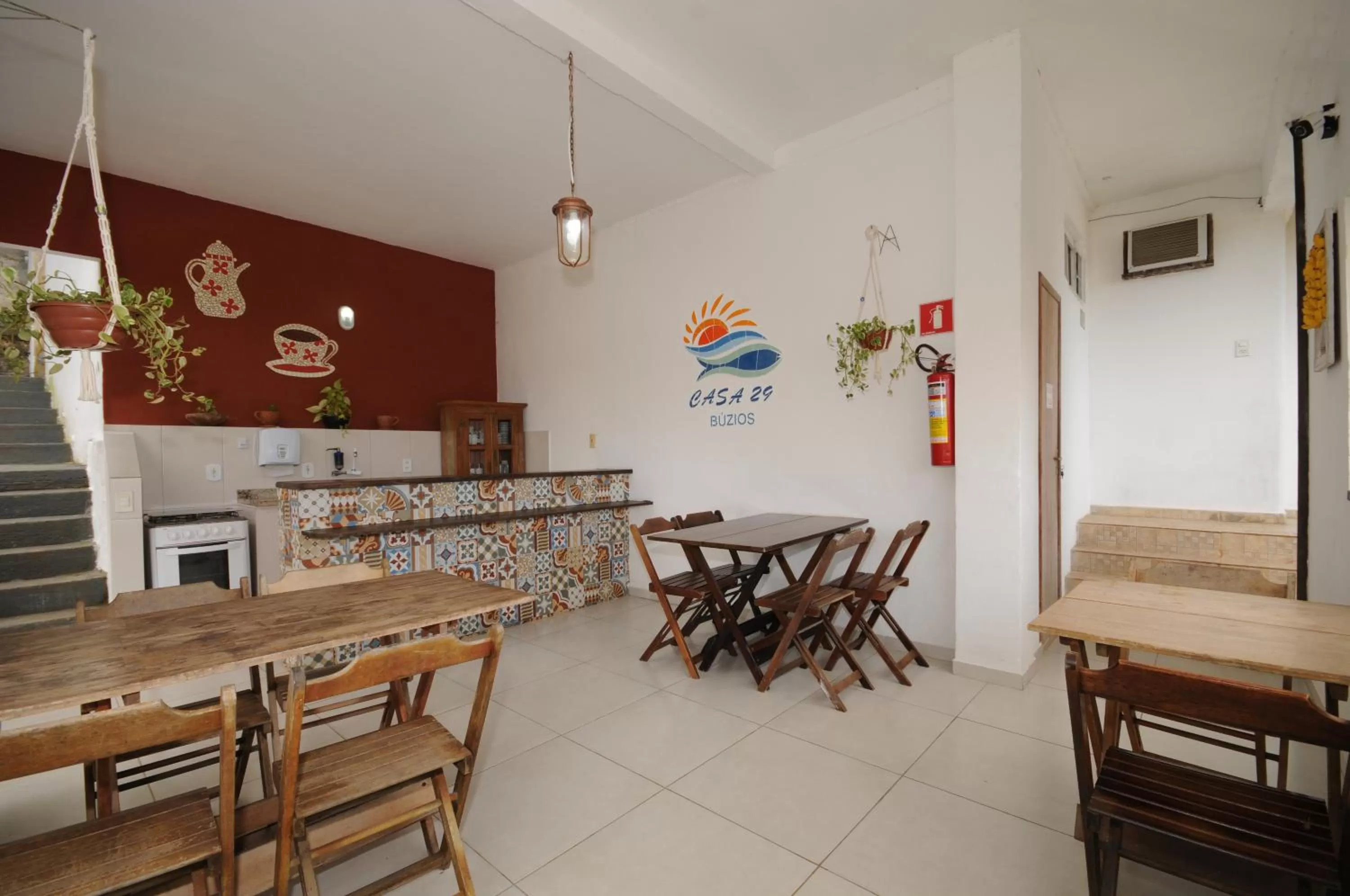 Restaurant/places to eat, Dining Area in pousada CASA 29 BÚZIOS