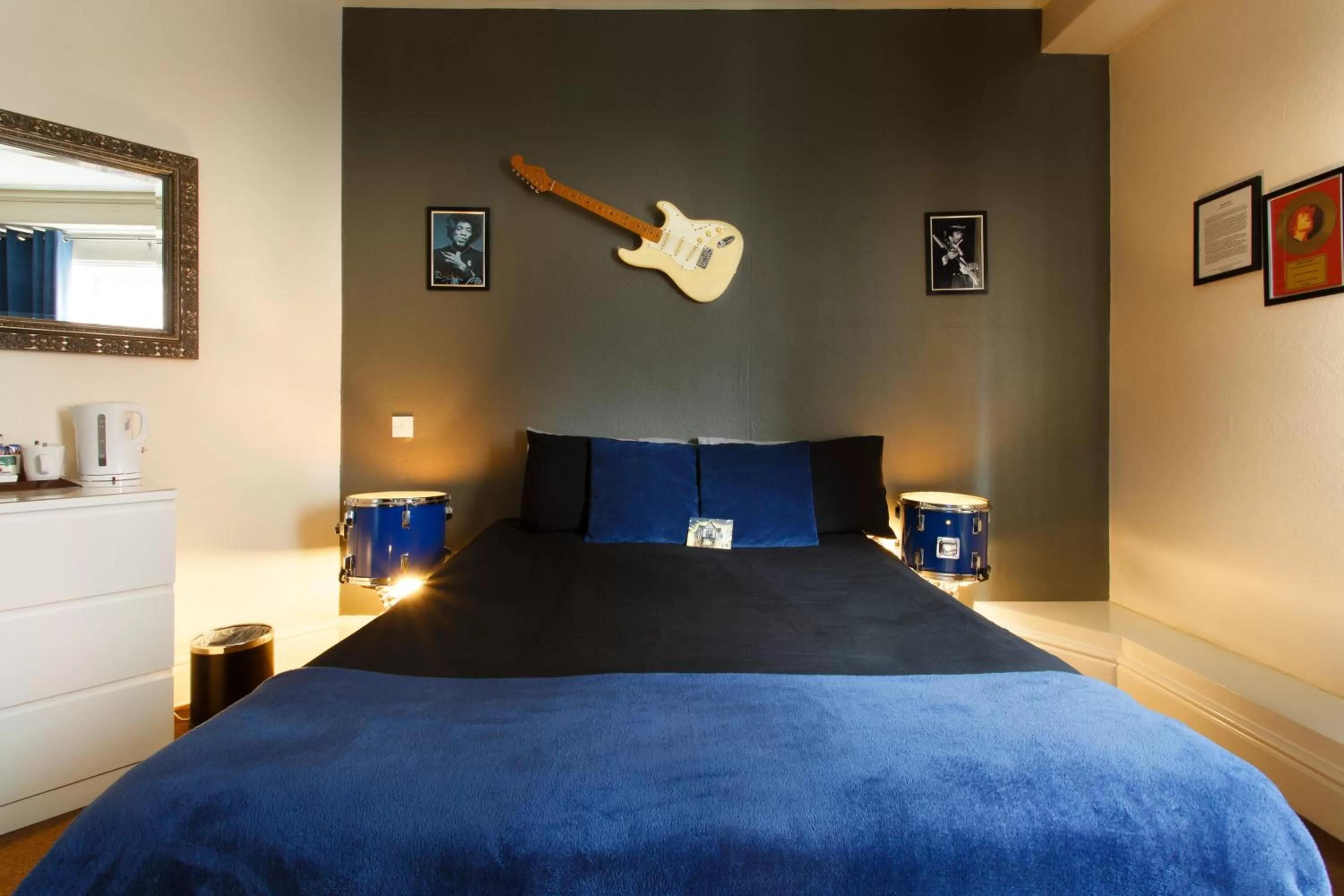 Bed in The Saddle Inn