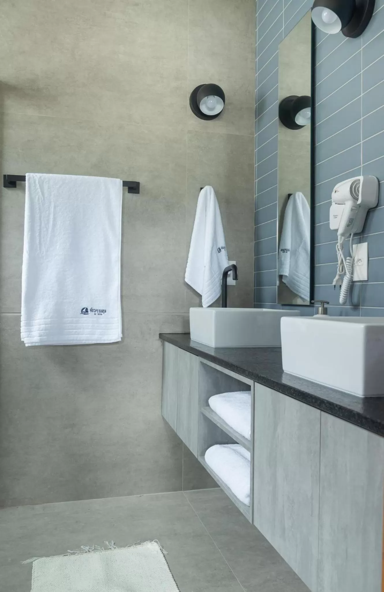 Bathroom in Hospedaria da Lagoa