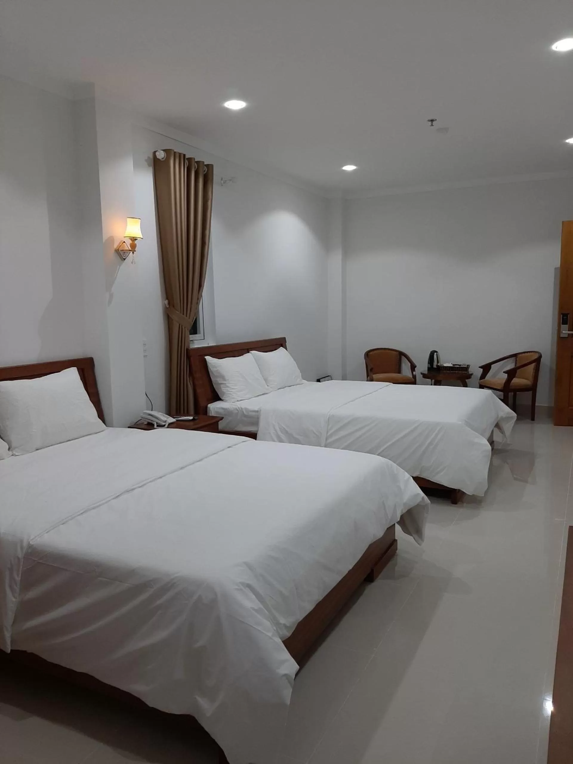 Bed in Minh Manh Hotel 2