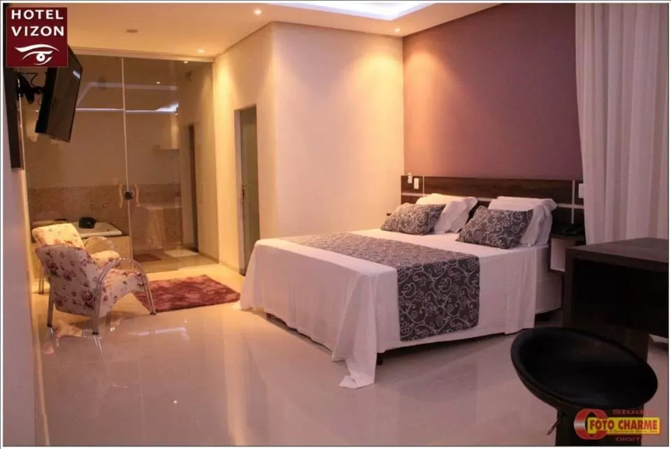 Photo of the whole room, Bed in Hotel e Locadora Vizon