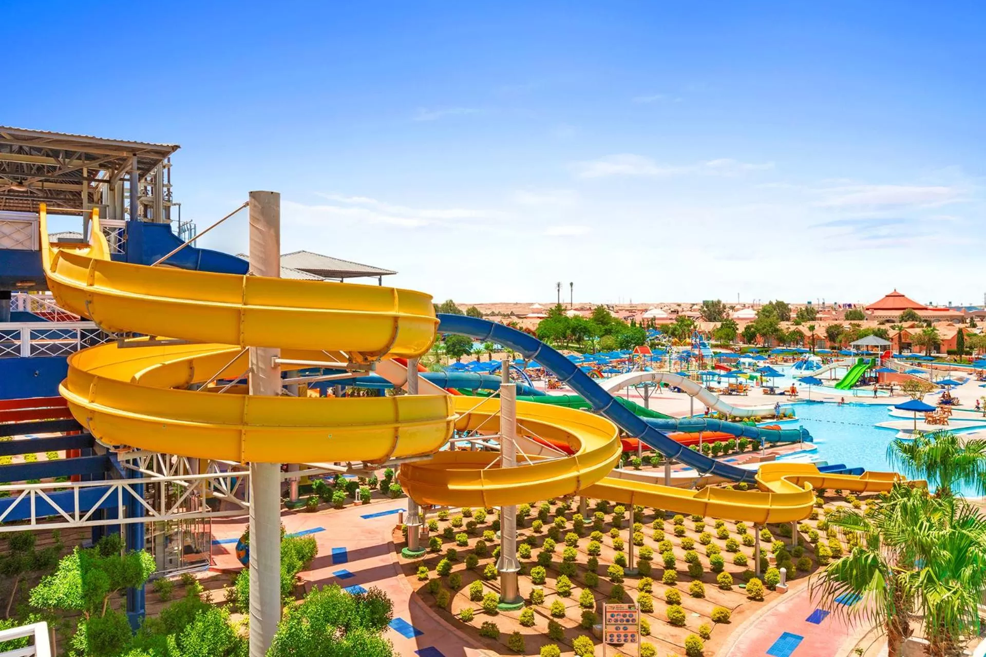 Aqua park in Pickalbatros Jungle Aqua Park - Neverland Hurghada