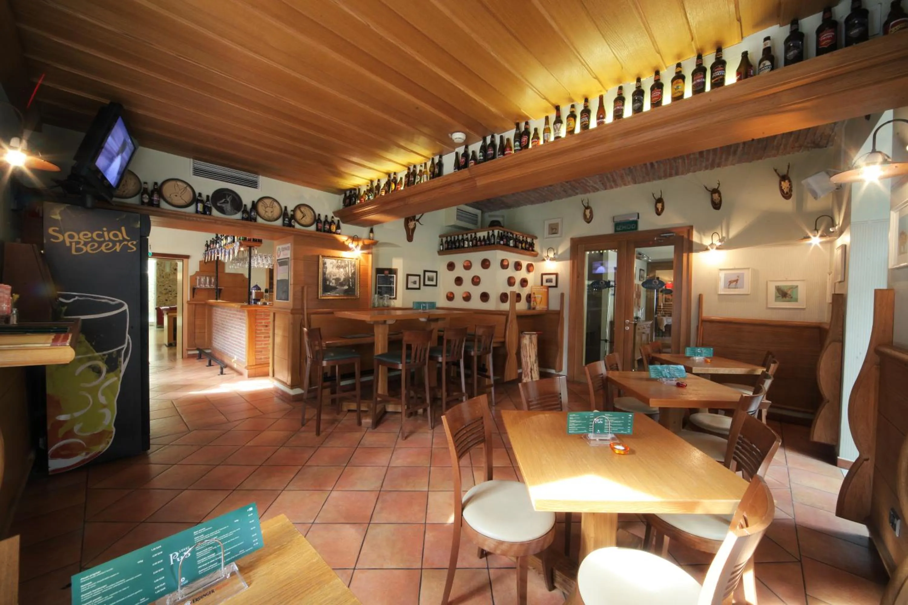 Lounge or bar in Hotel Lovec