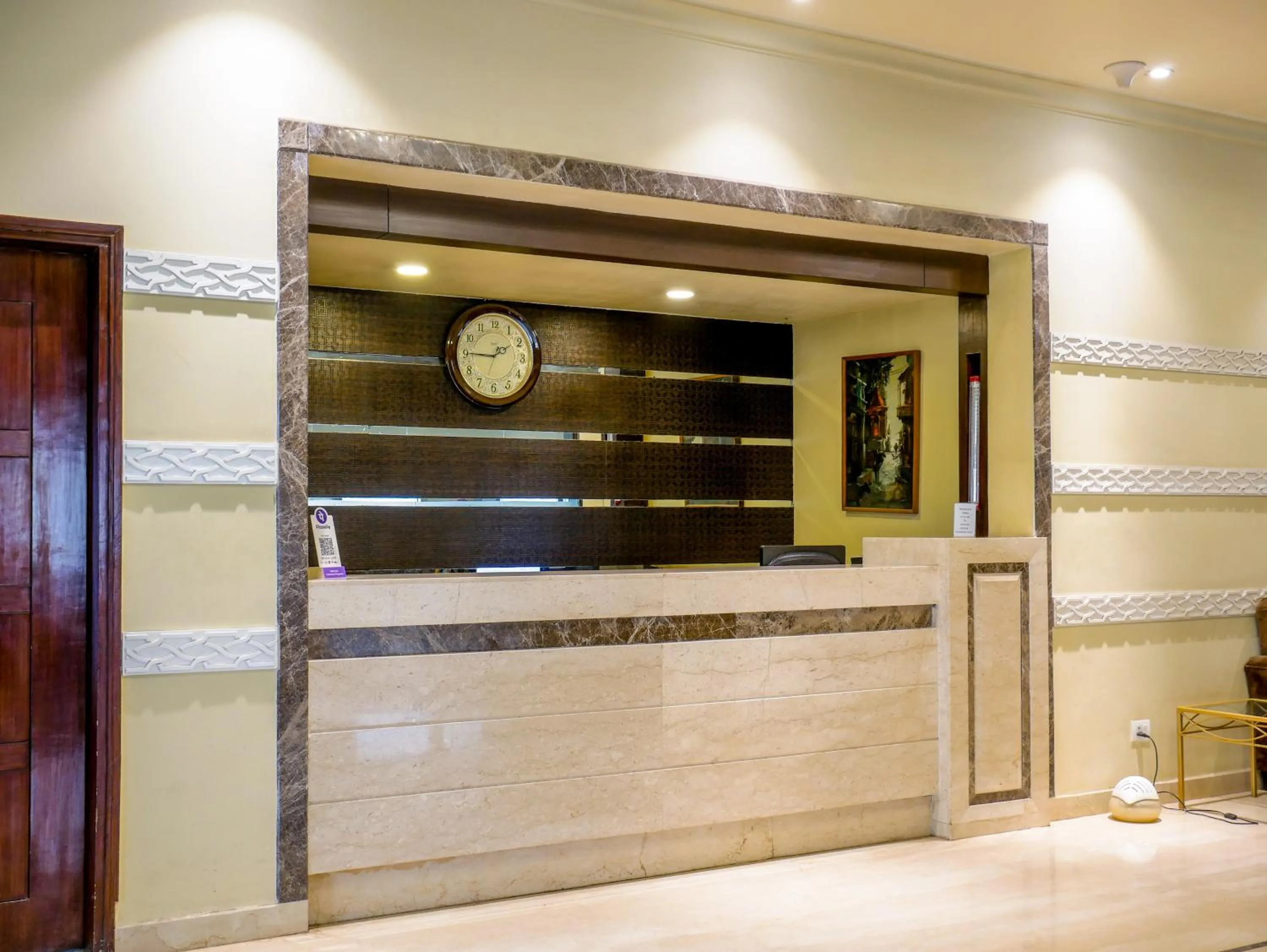 Lobby or reception in Diamond Hotel