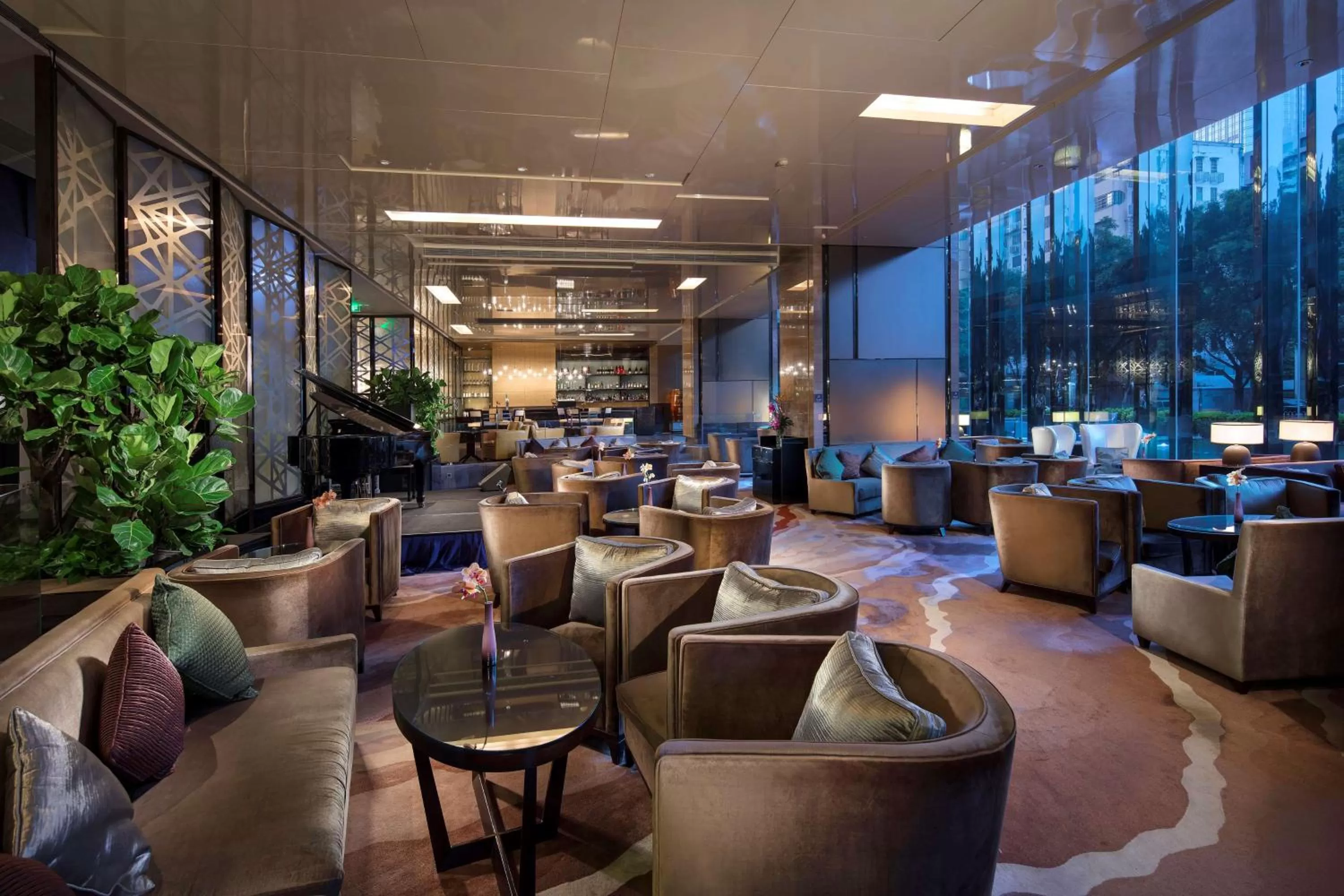 Lobby or reception in Hilton Guangzhou Tianhe