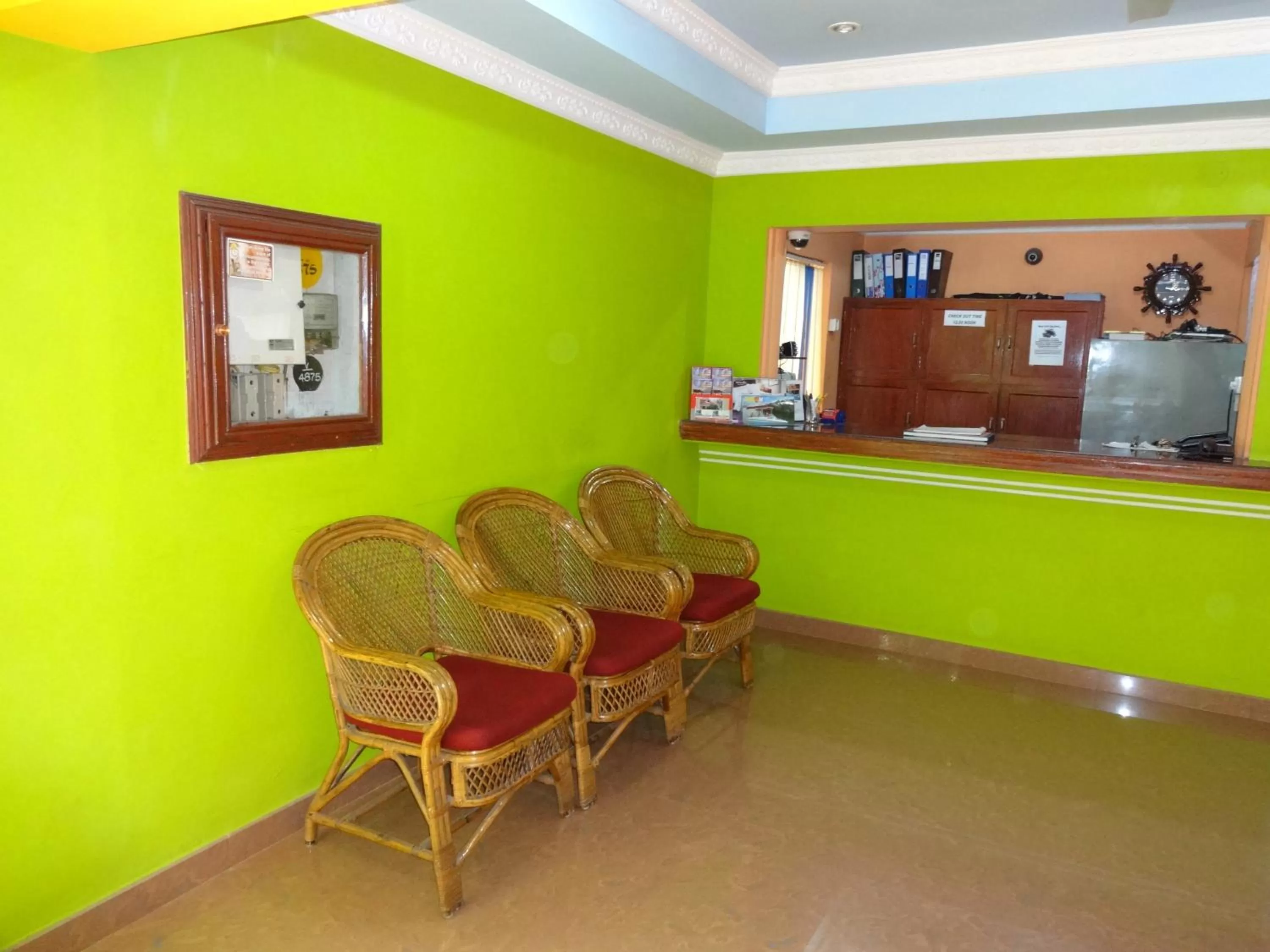Lobby or reception in Hotel Thushara