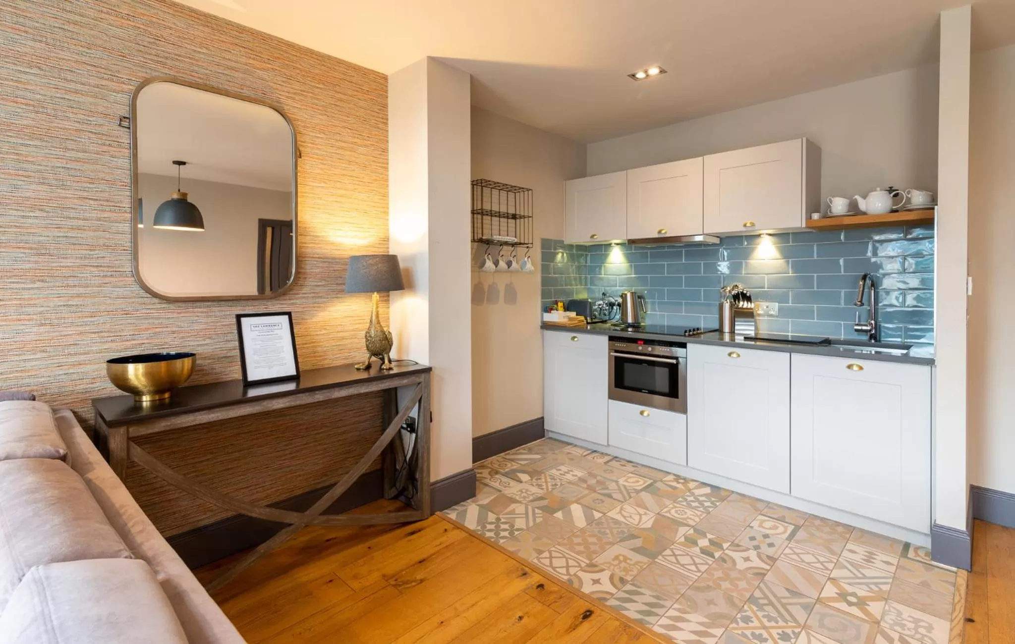 Kitchen or kitchenette in The Lawrance Luxury Aparthotel - Harrogate