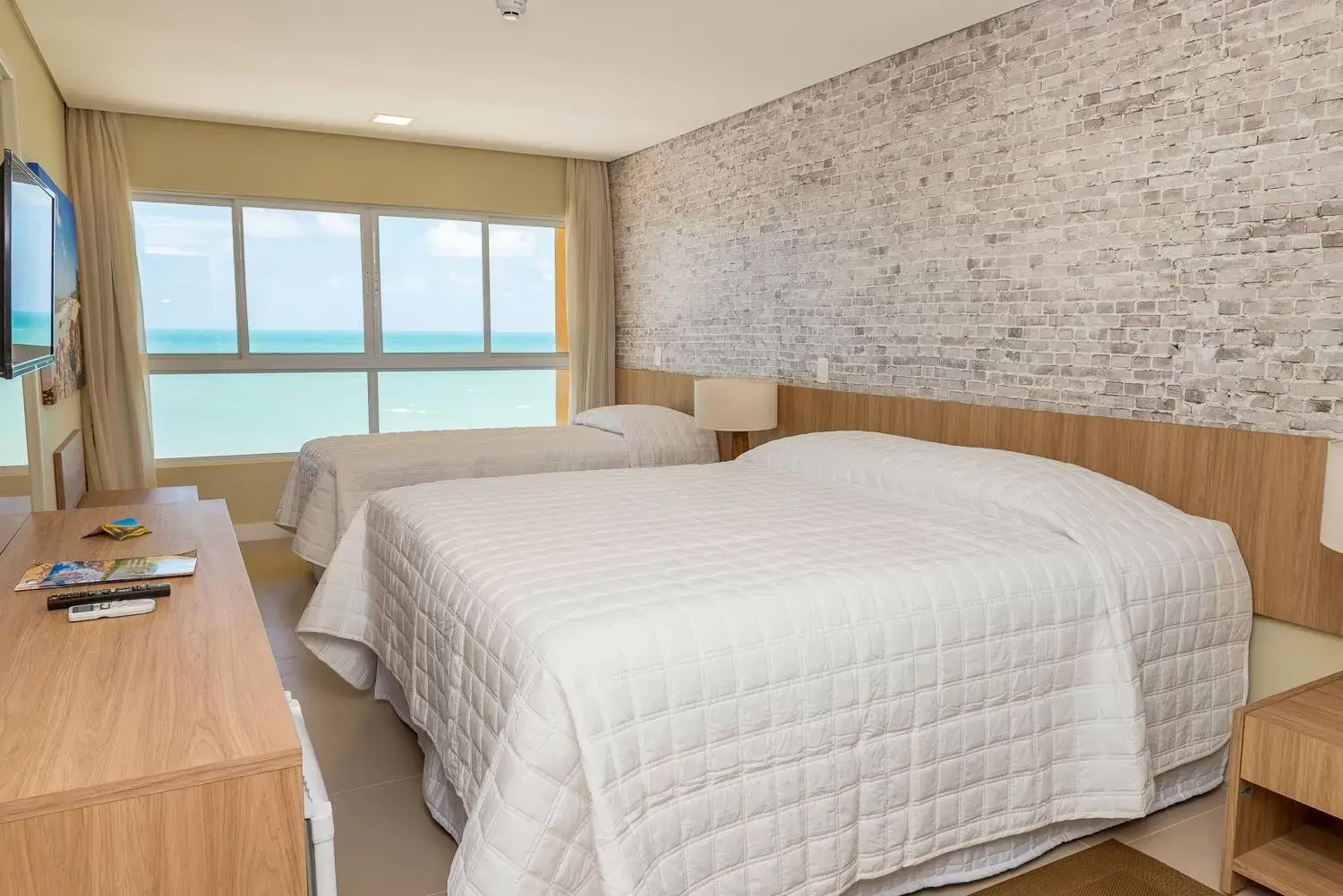 Superior Double or Twin Room with Sea View - single occupancy in Hotel Senac Barreira Roxa Superior Double or Twin Room with Sea View - single occupancy in Hotel Senac Barreira Roxa