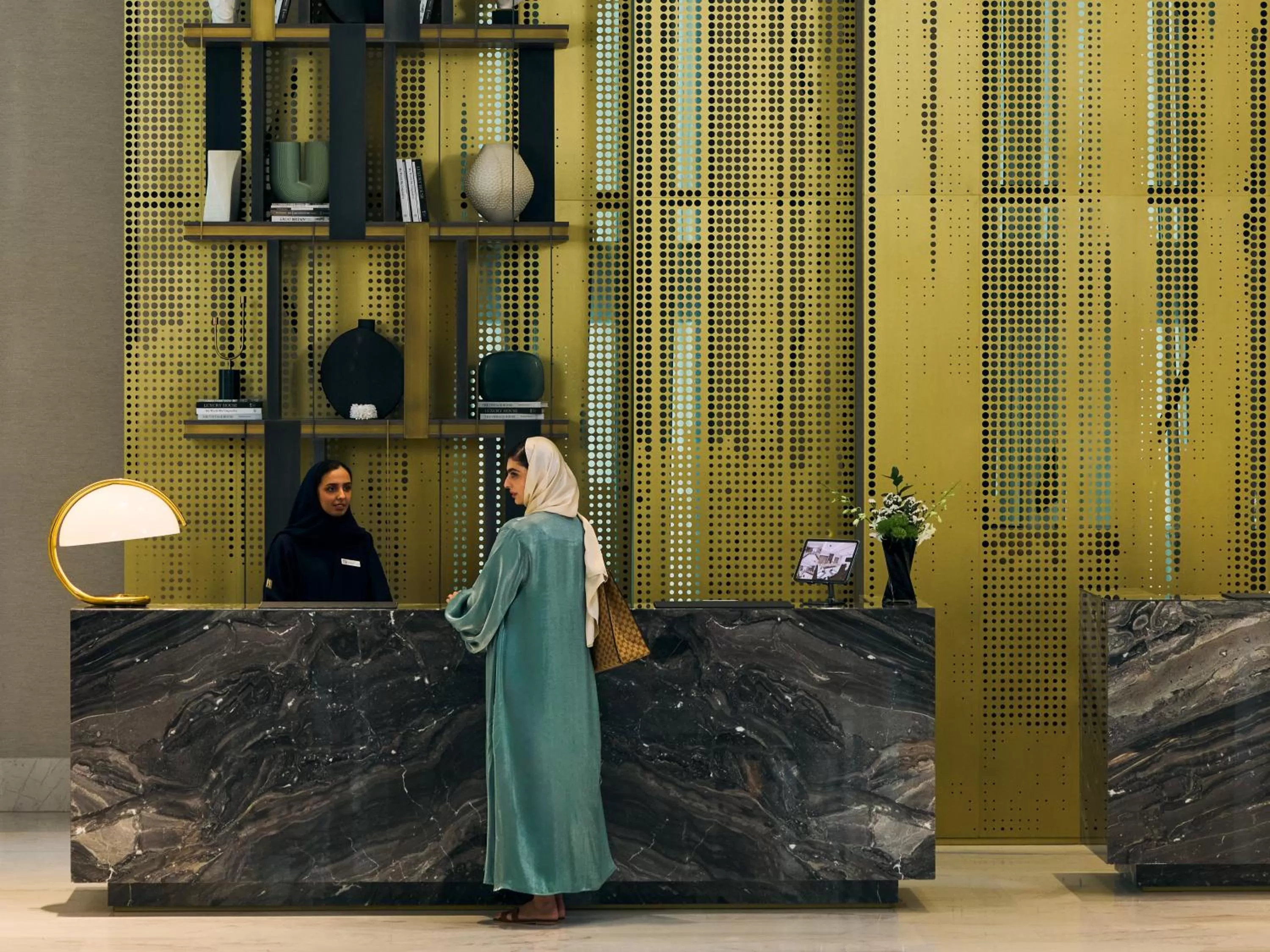 Lobby or reception in Fairmont Ramla Riyadh