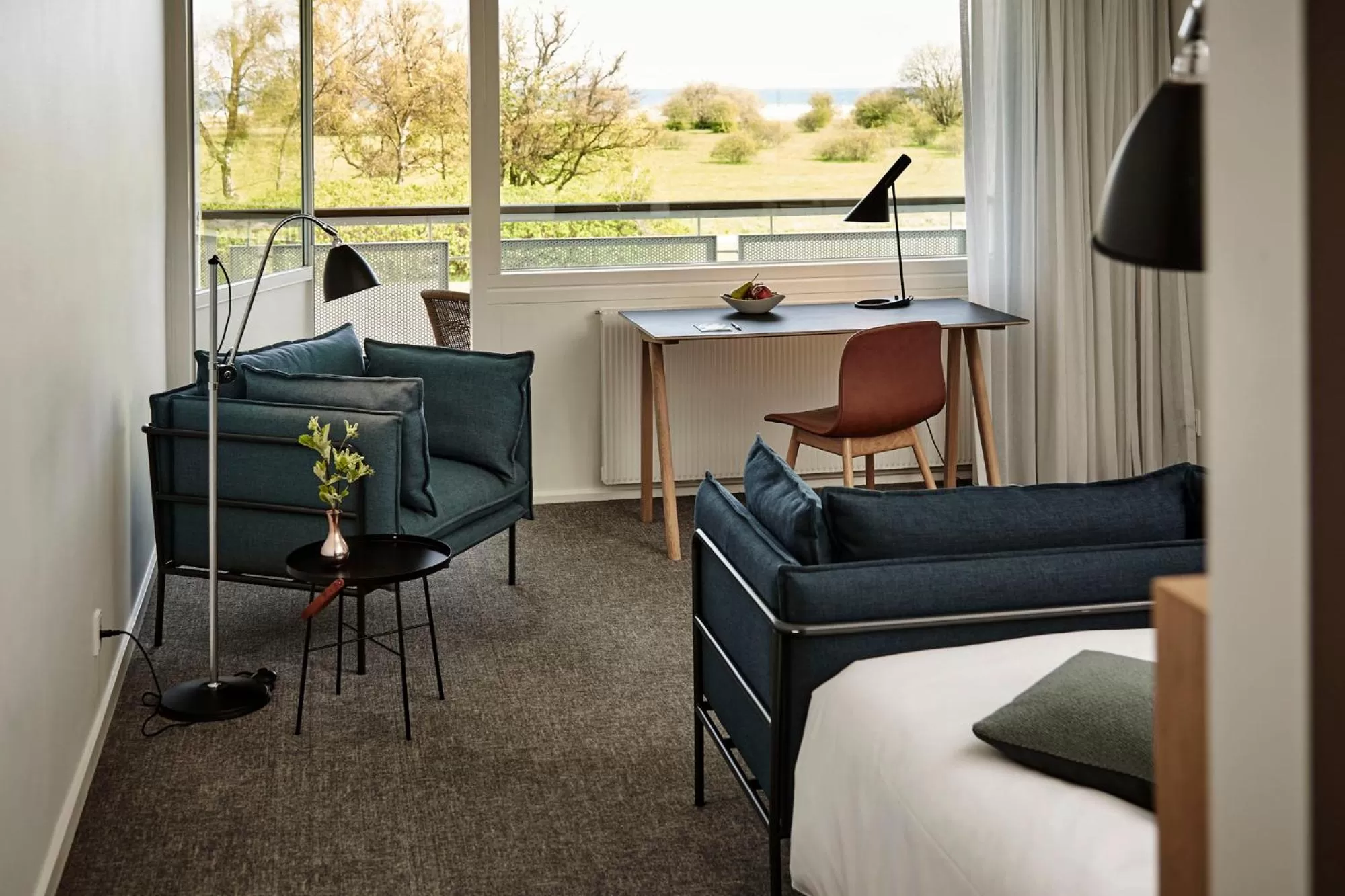 Seating area in Comwell Køge Strand